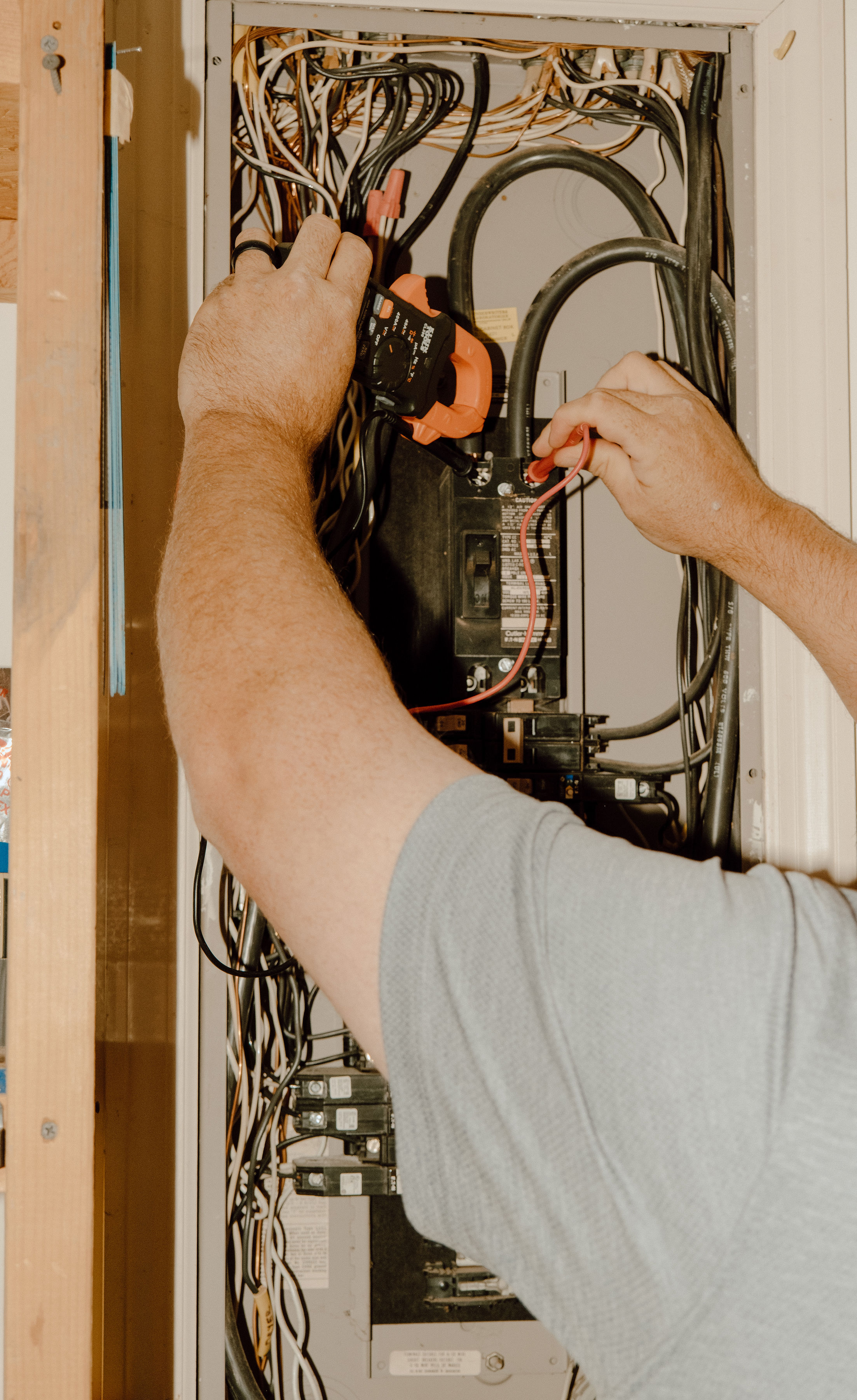 At Atomic Electric Service Inc., our skilled technicians ensure precise and safe electrical panel upgrades.