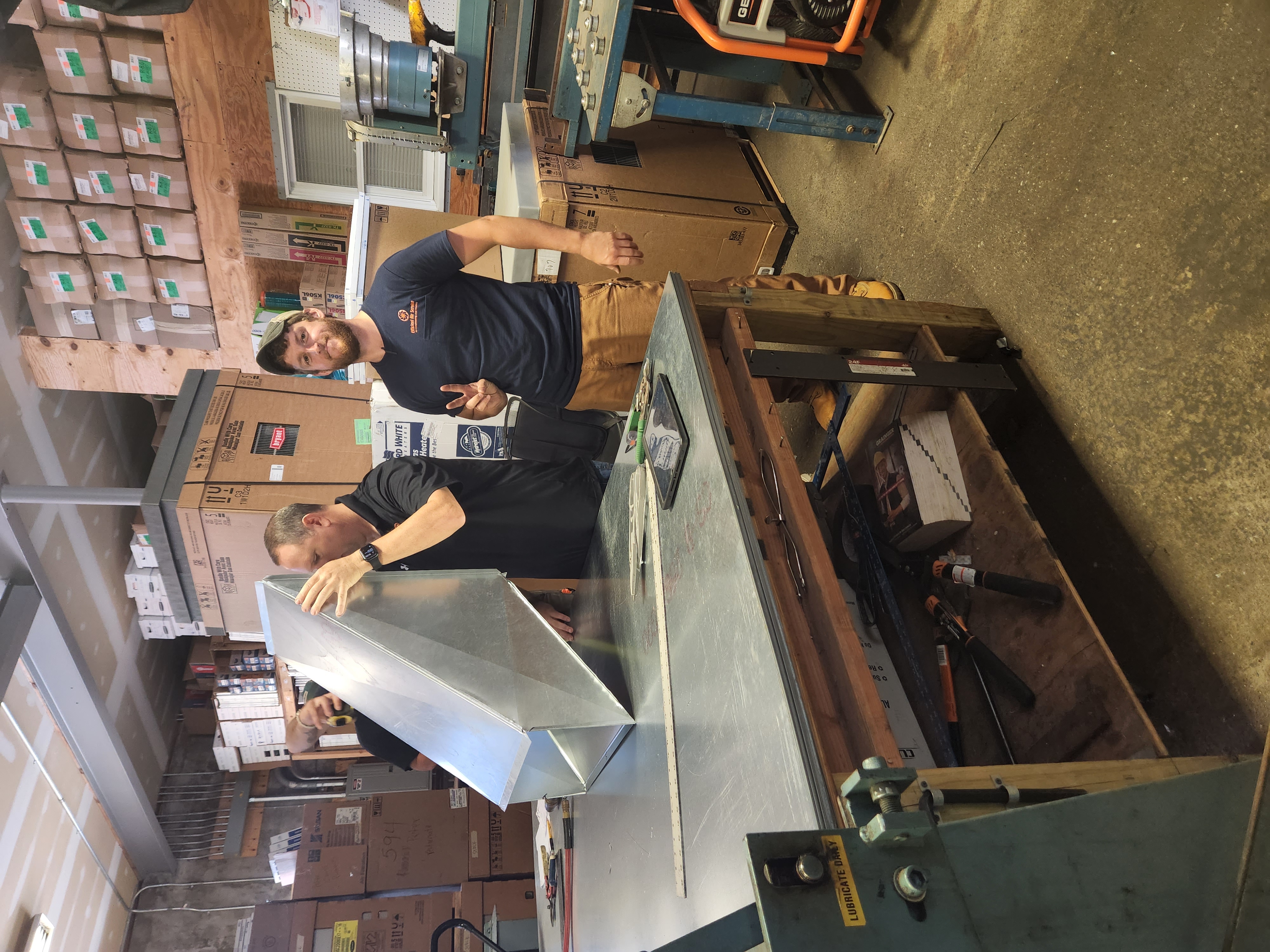 Efficient Air Service ensures precision and professionalism in every piece of ductwork crafted for your comfort.