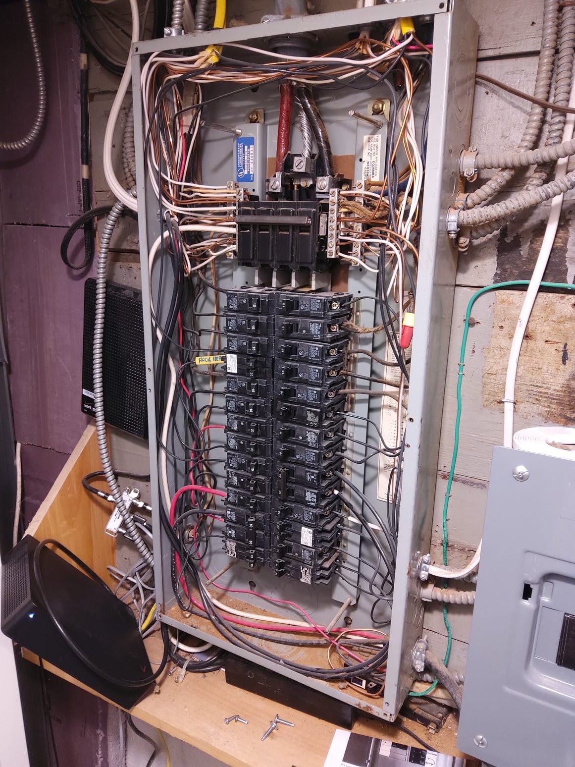 At Service Professionals, we ensure your electrical systems are safe and efficient, one breaker at a time.
