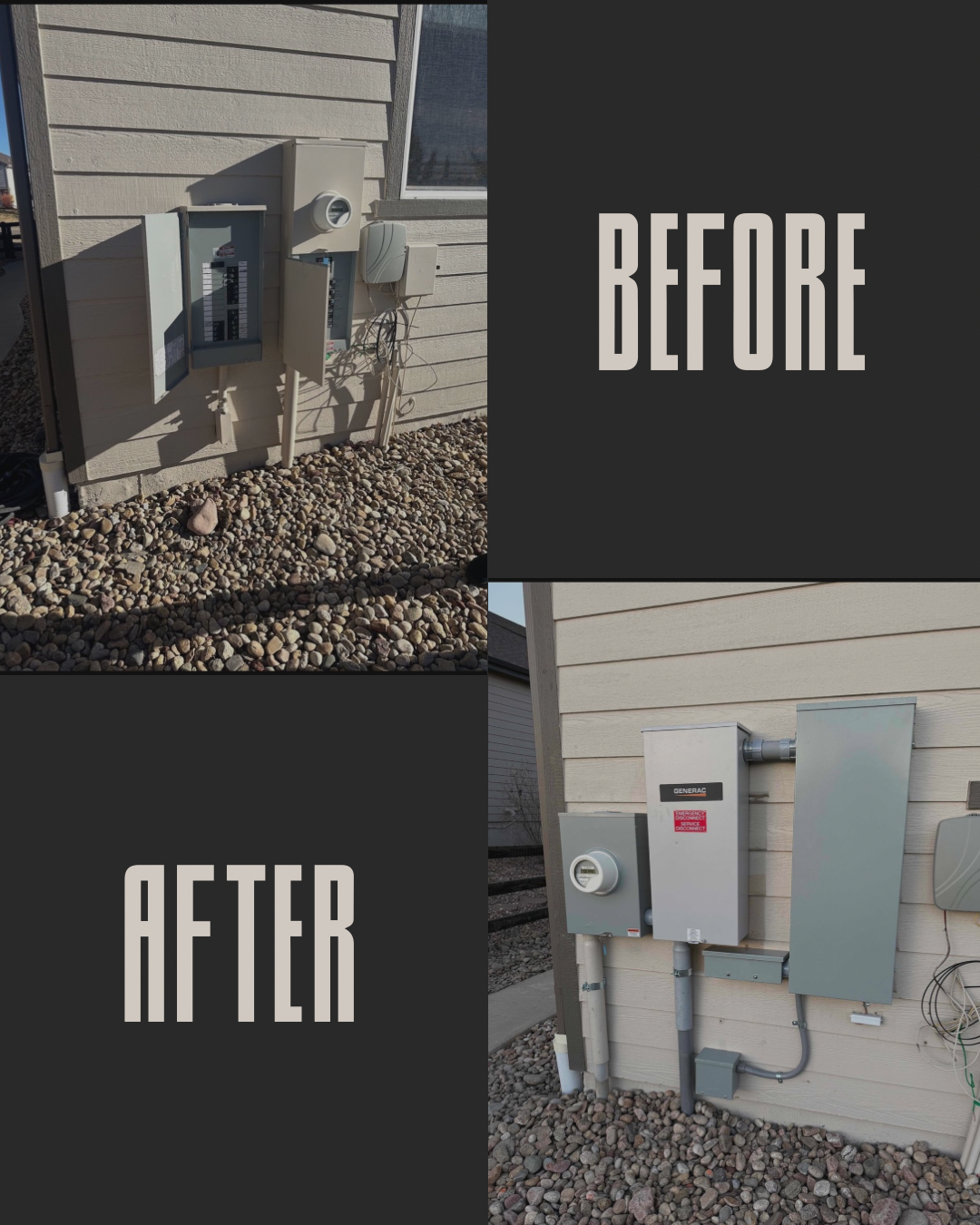 Showcasing cleaner, safer electrical service and a professional Generac transfer setup, MZ Electric delivers reliable upgrades homeowners trust.