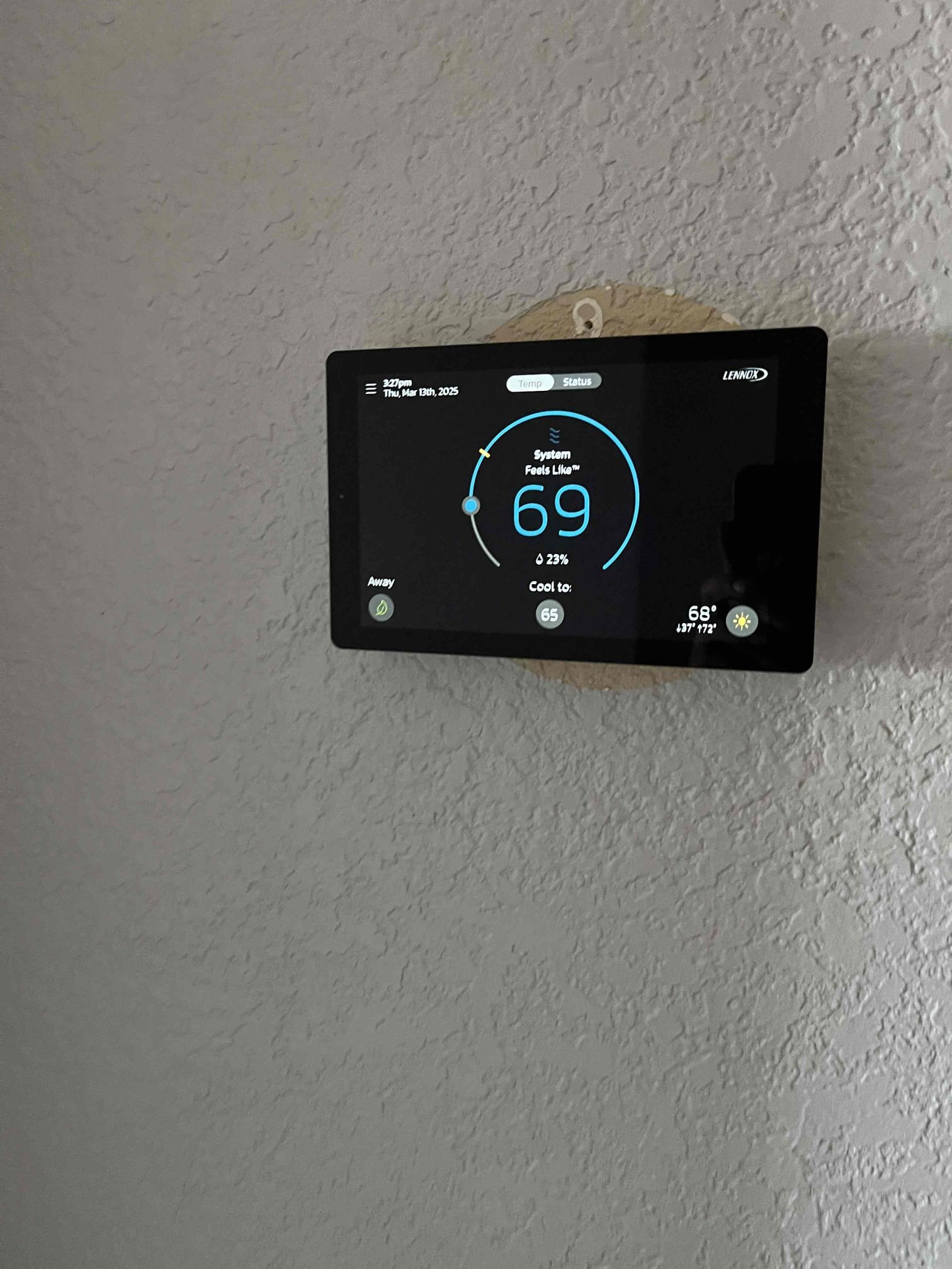 Experience seamless comfort at your fingertips with WireNut Home Services, showcasing our latest smart home thermostats for ultimate climate control.
