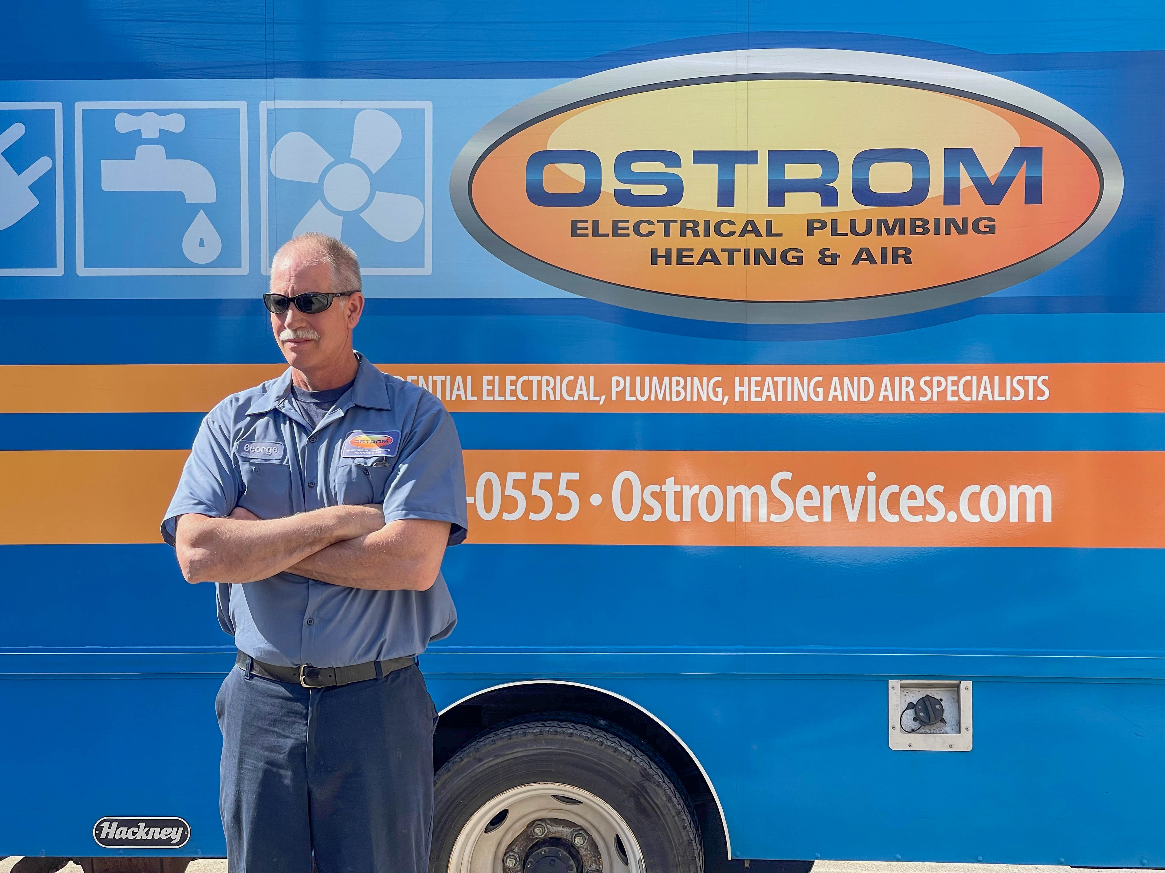 Experience top-notch electrical, plumbing, heating, and air services with Ostrom Electrical Plumbing Heating & Air Conditioning - your trusted experts in home comfort.