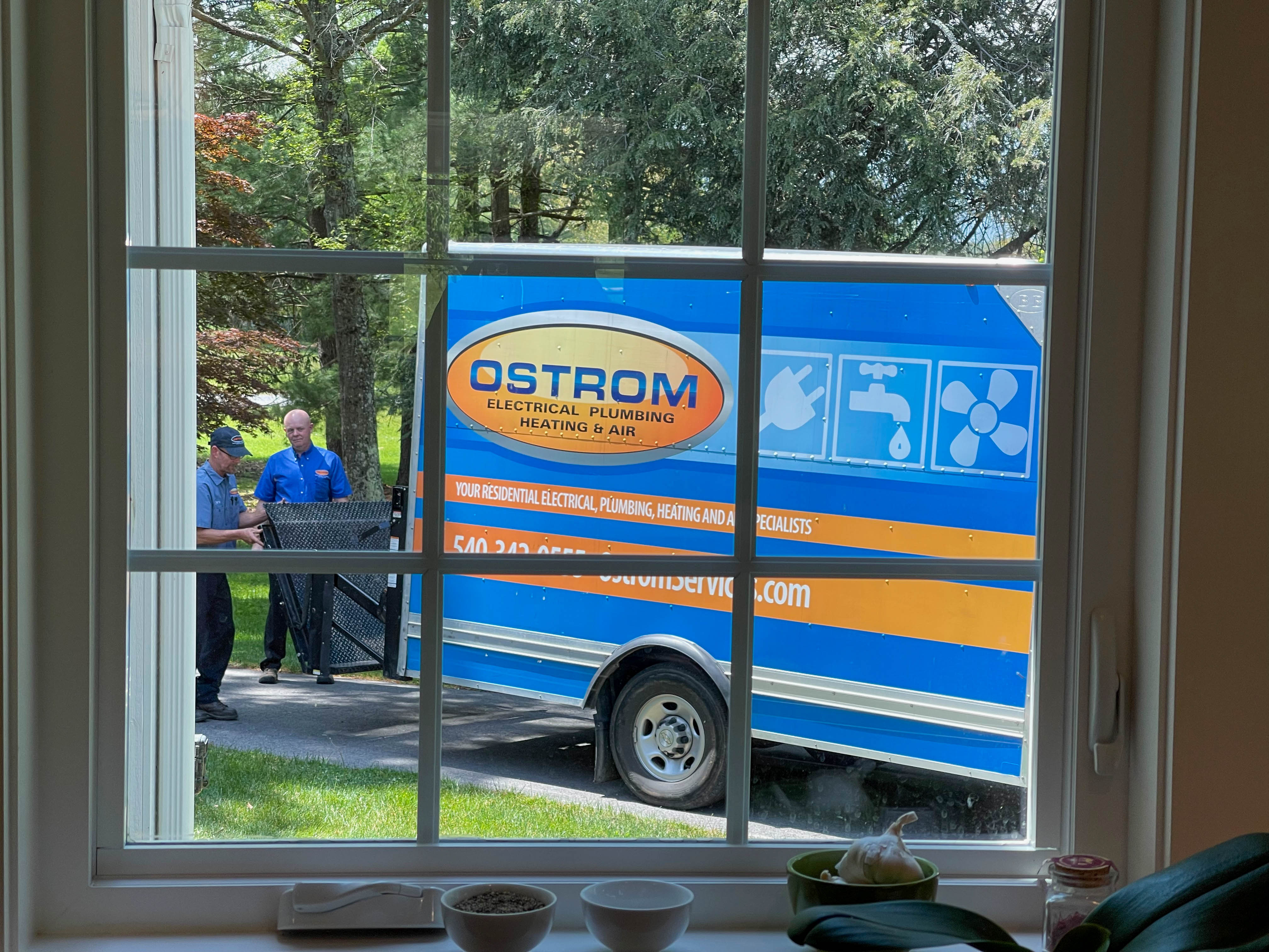 Dependable and professional services right at your doorstep with Ostrom Electrical Plumbing Heating & Air Conditioning.