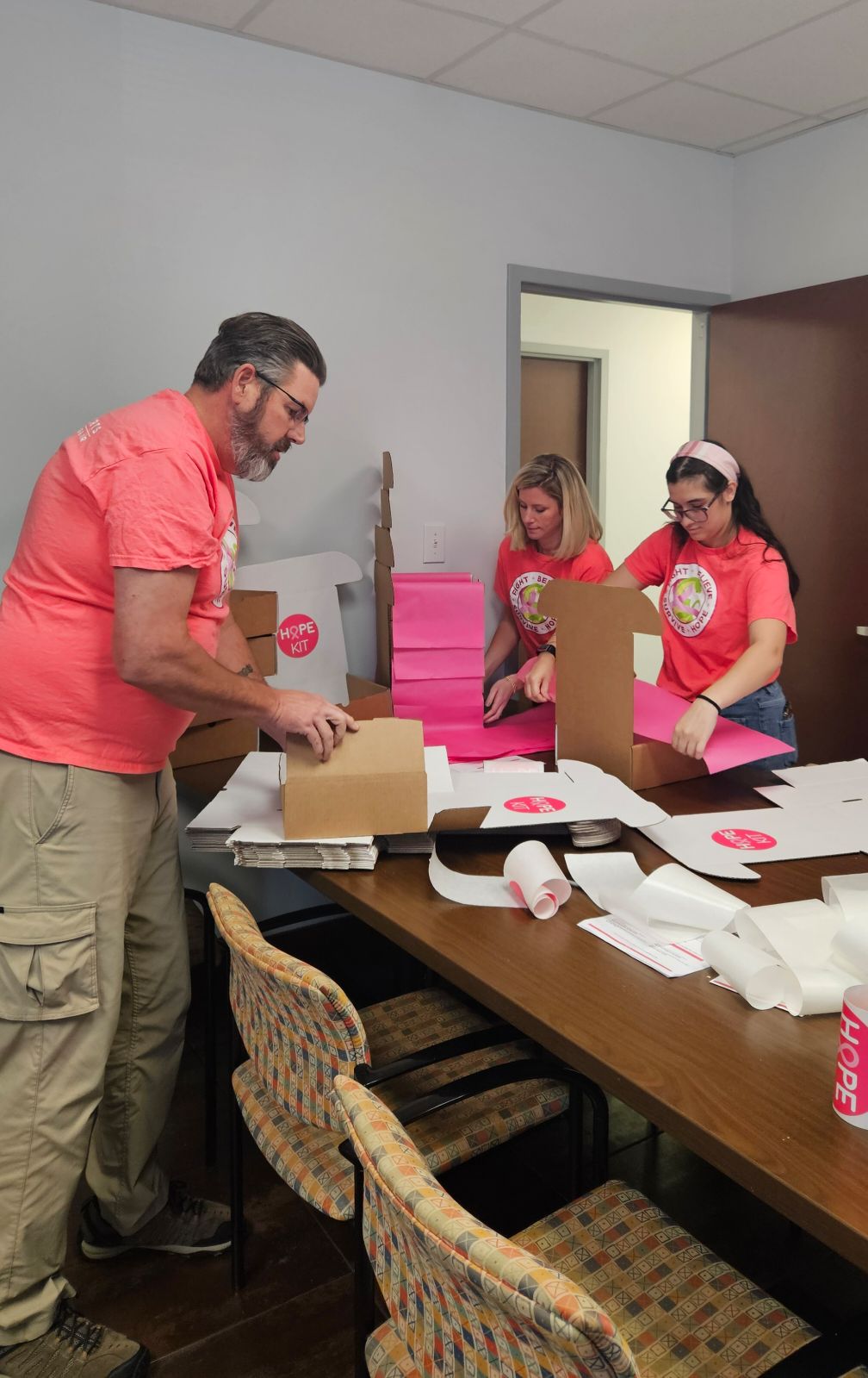 Air Experts Heating & Cooling is dedicated to community support and teamwork, as evident in their collaborative activities.