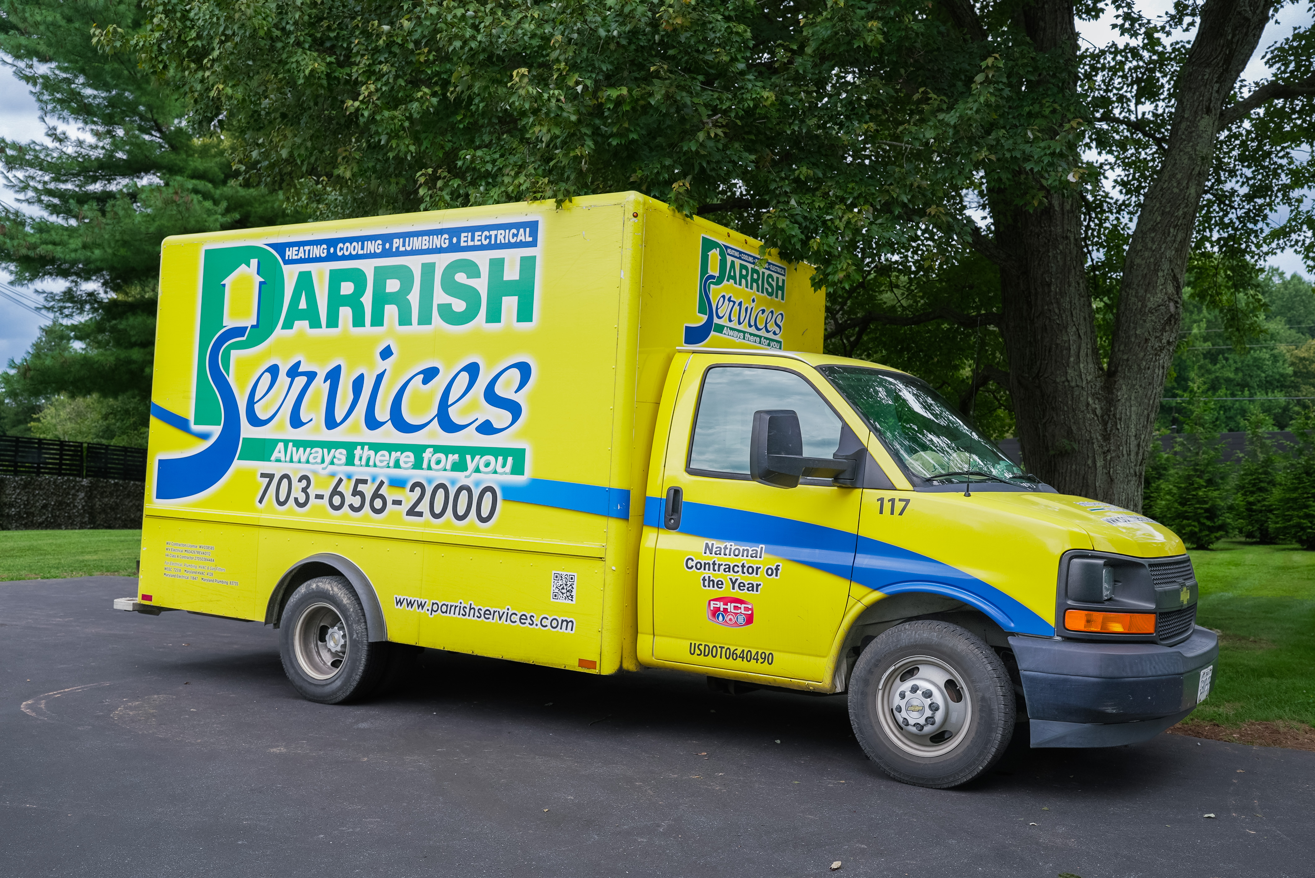 Parrish Services: Always there for you with top-notch heating, cooling, plumbing, and electrical solutions!