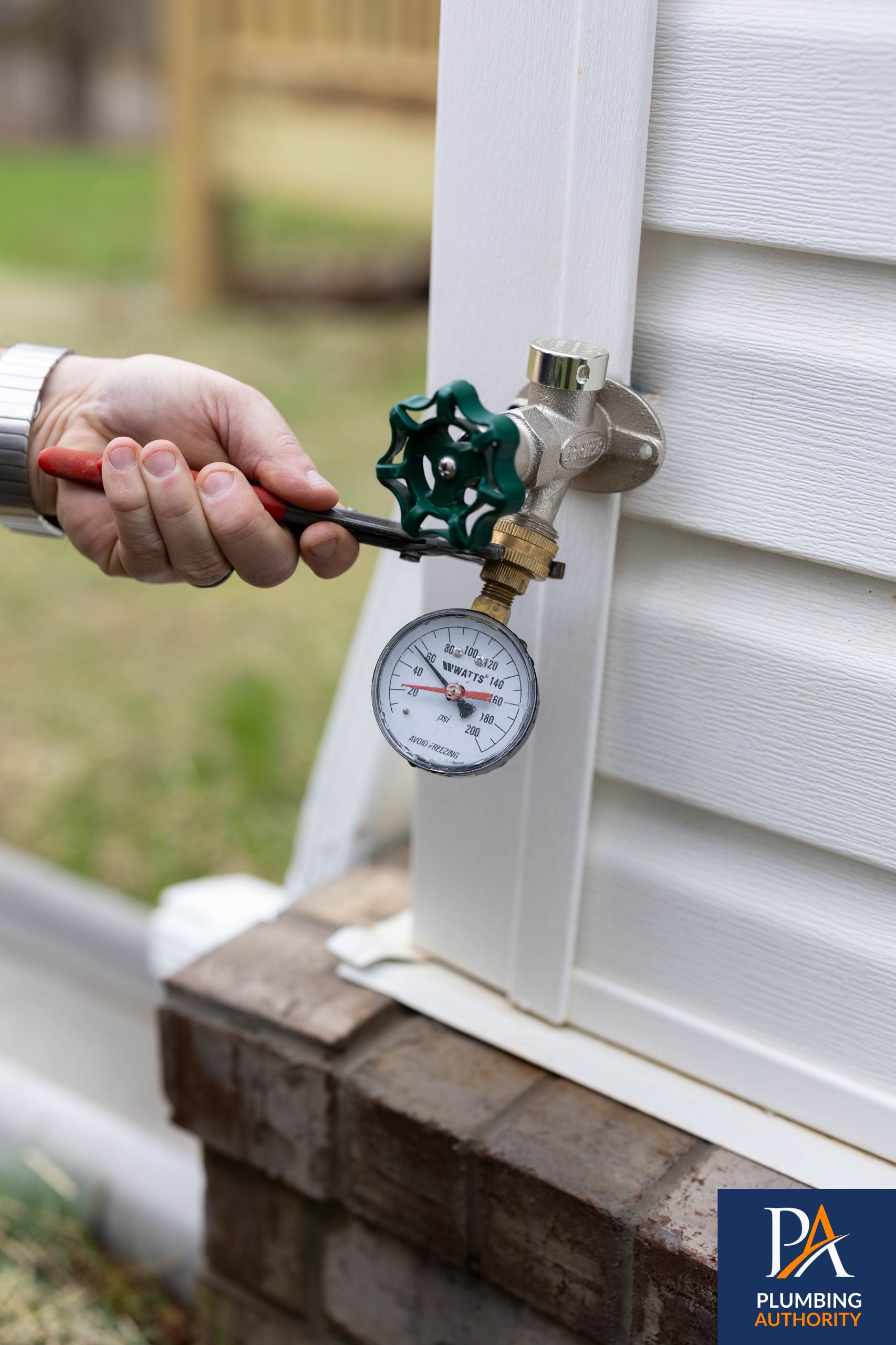 Trust The Plumbing Authority for careful, professional plumbing diagnostics that protect your home and ensure accurate water pressure readings.