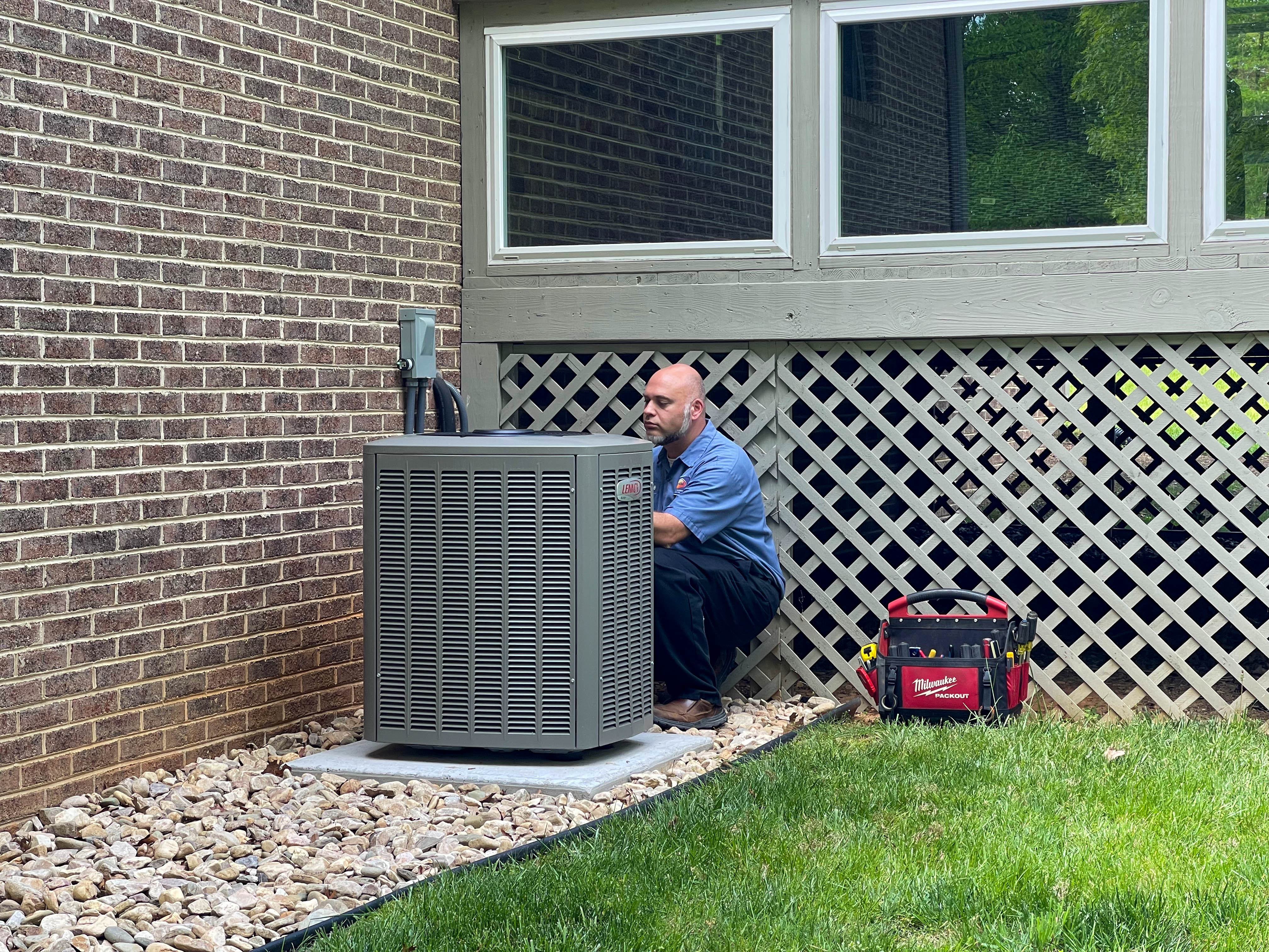 Experience top-notch HVAC service with Ostrom Electrical Plumbing Heating & Air Conditioning, ensuring your comfort with expert care.