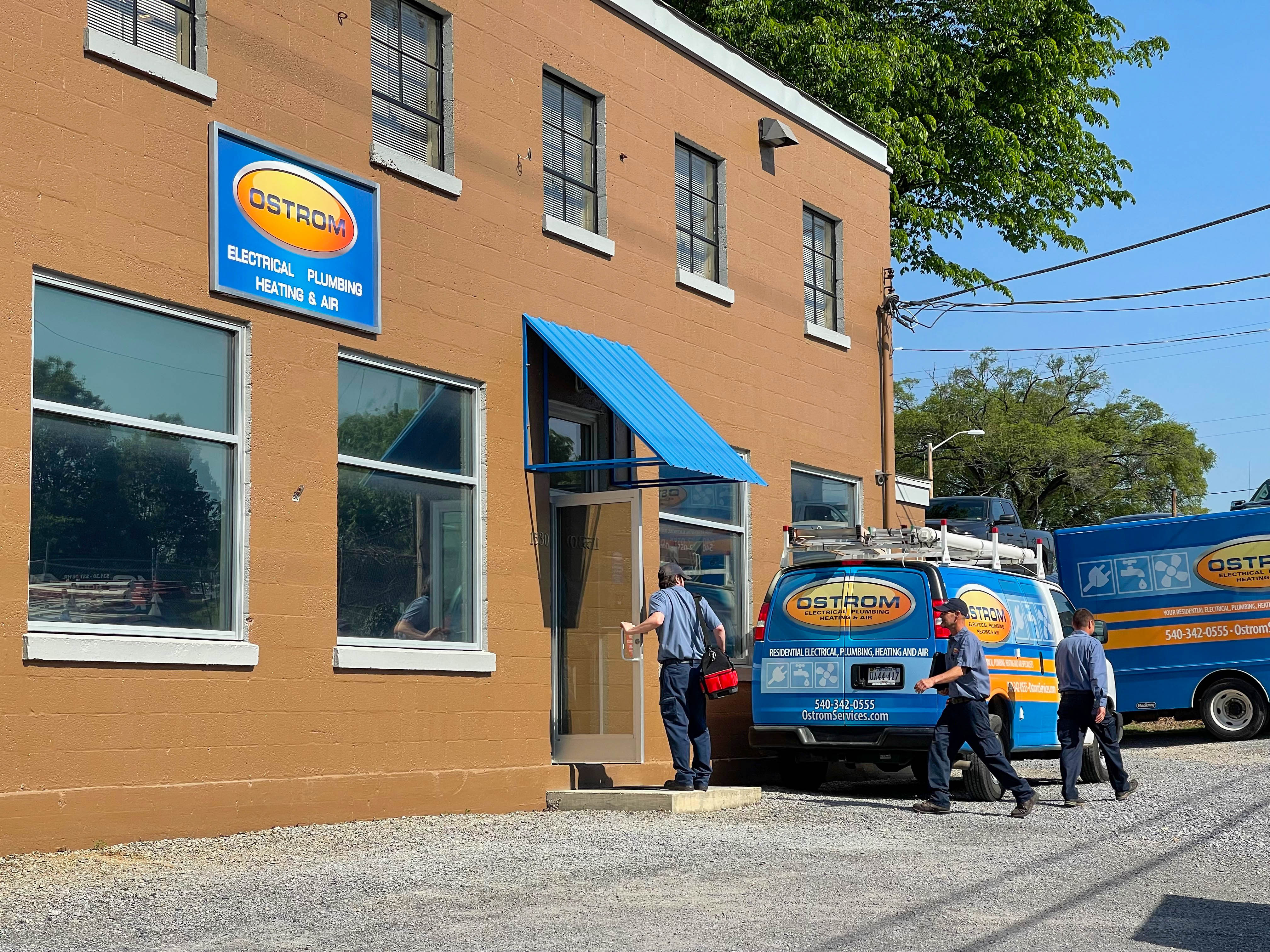 Experience professional service with Ostrom Electrical Plumbing Heating & Air Conditioning, where customer satisfaction meets efficiency.