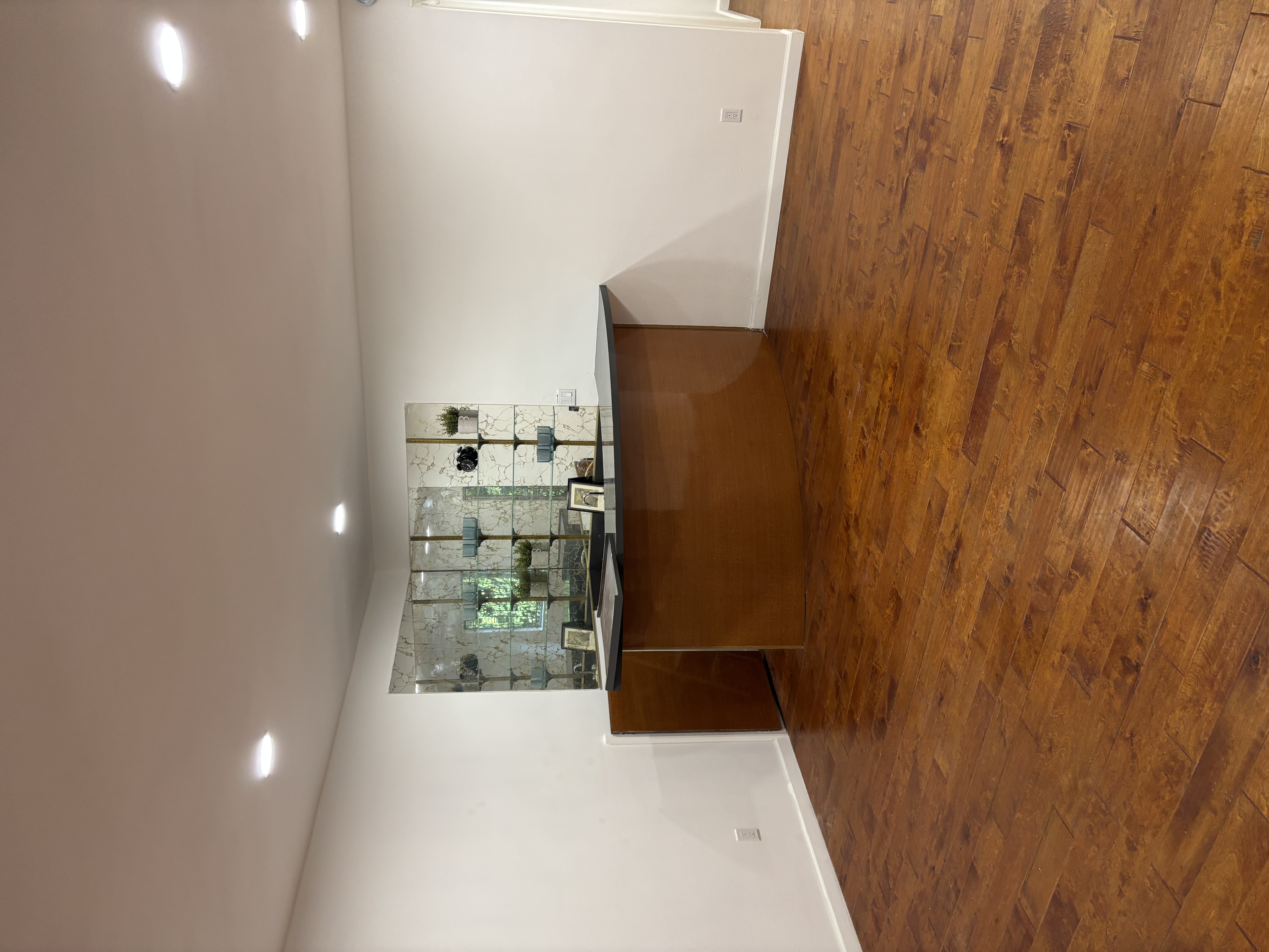 Bright, professionally finished lighting and clean reception space highlight Powell Electric's attention to craftsmanship and reliable service.