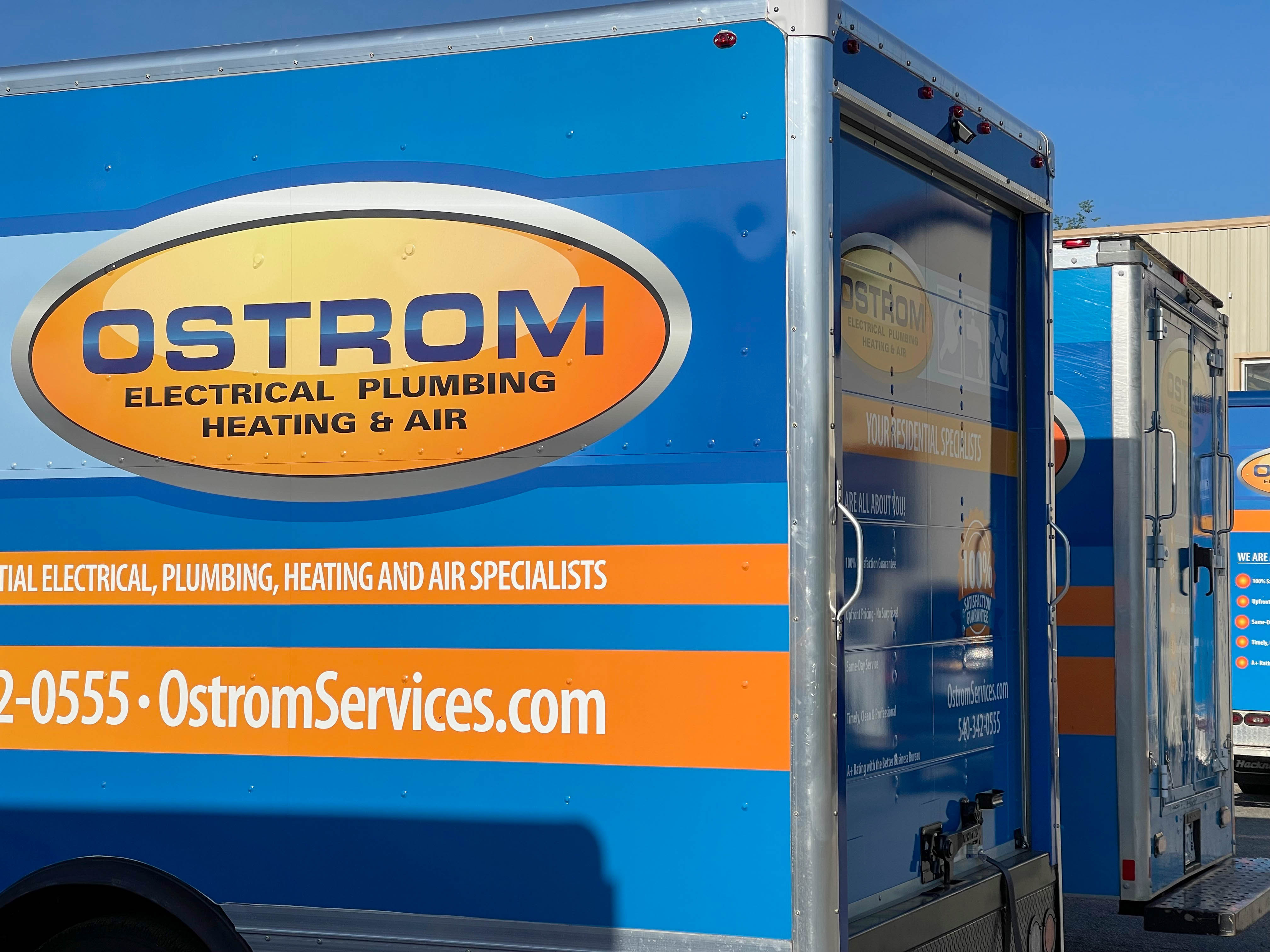 Ostrom Electrical Plumbing Heating & Air offers comprehensive residential services with a professional touch. Trust Ostrom for all your home needs!