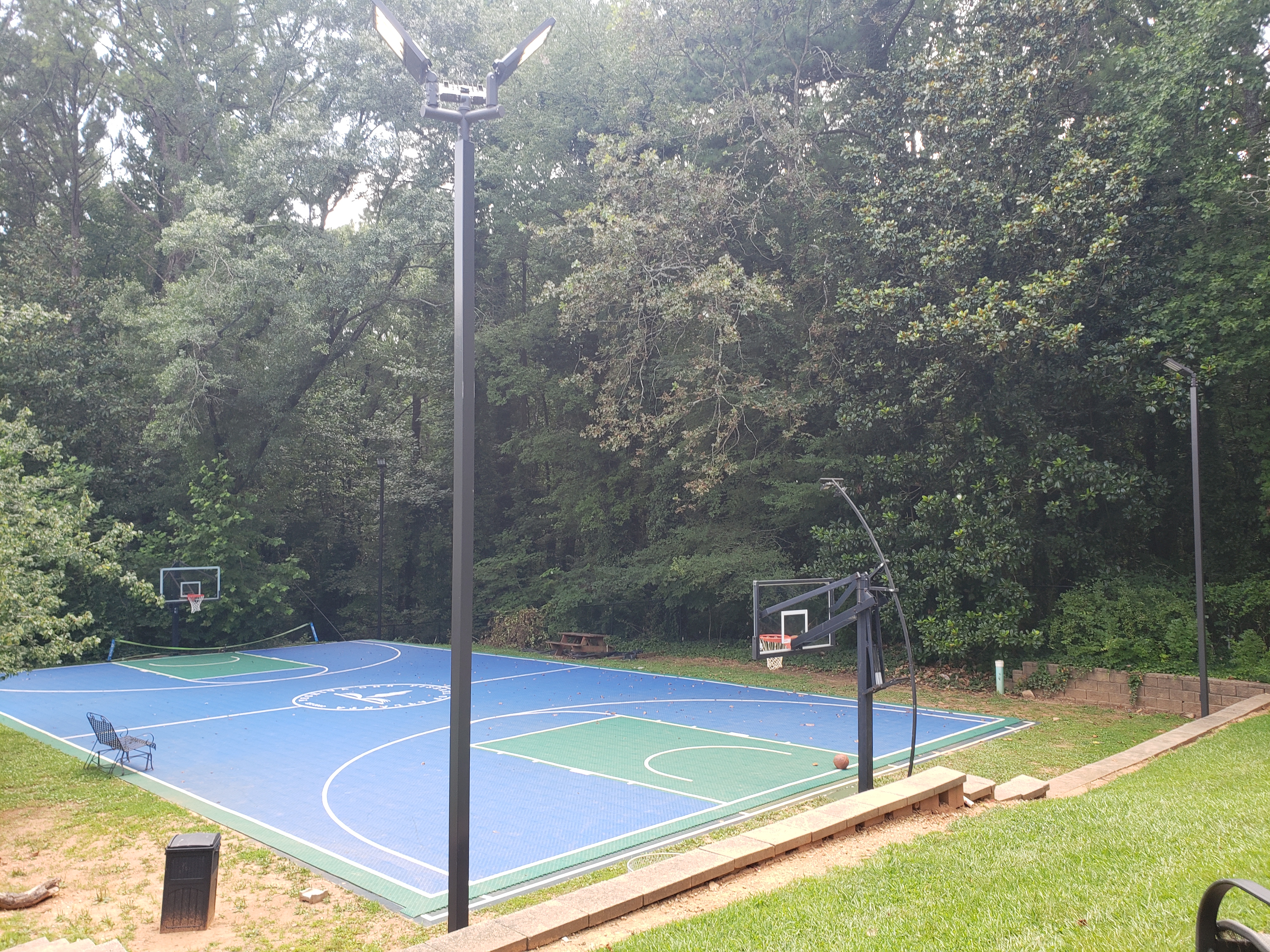 Illuminate your outdoor activities with professional lighting services by Aardvark Electric, Inc. ensuring quality and reliability.