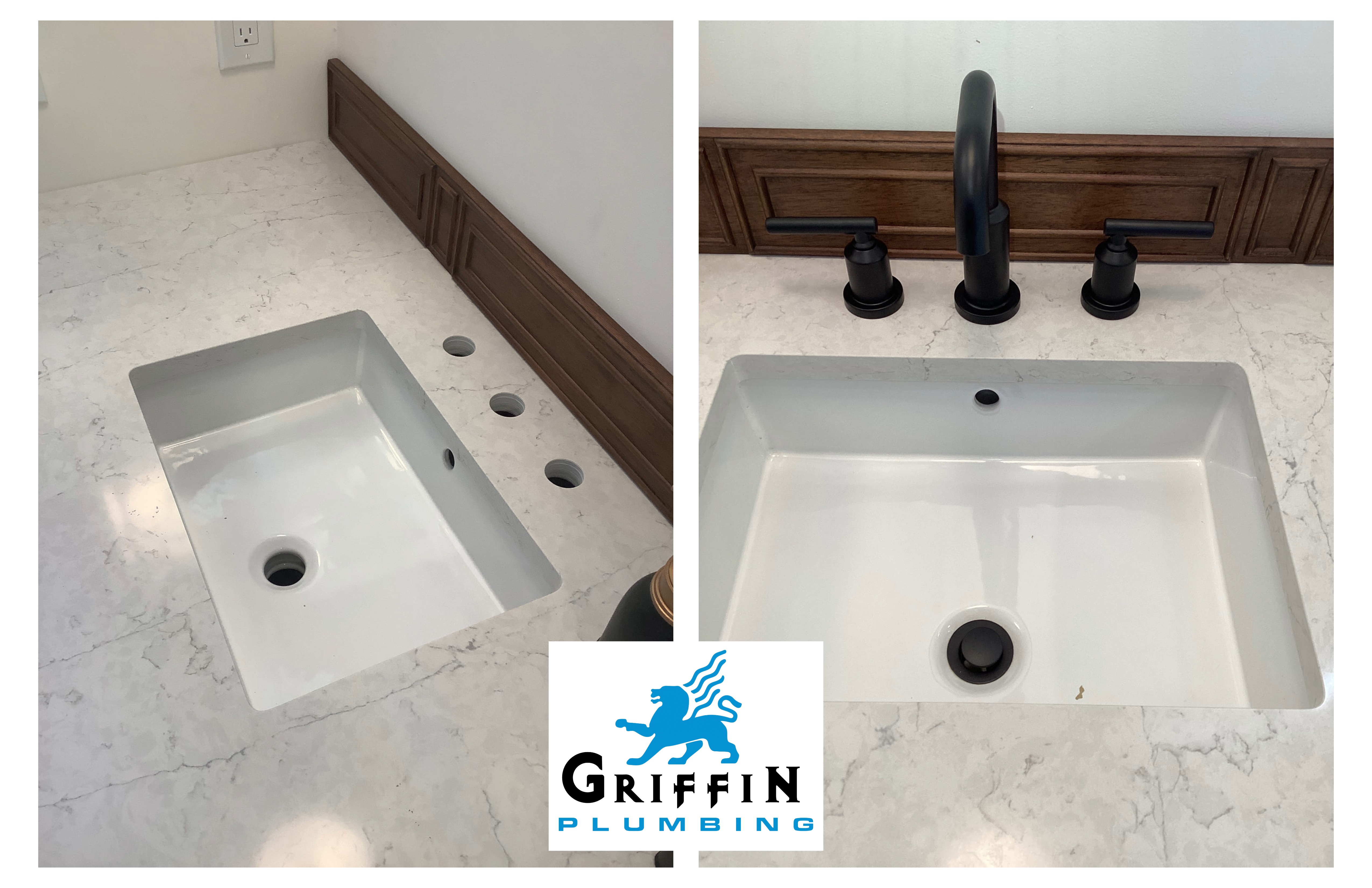 Transform your space with precision and elegance - trust Griffin Plumbing, Inc. for a perfect finish.