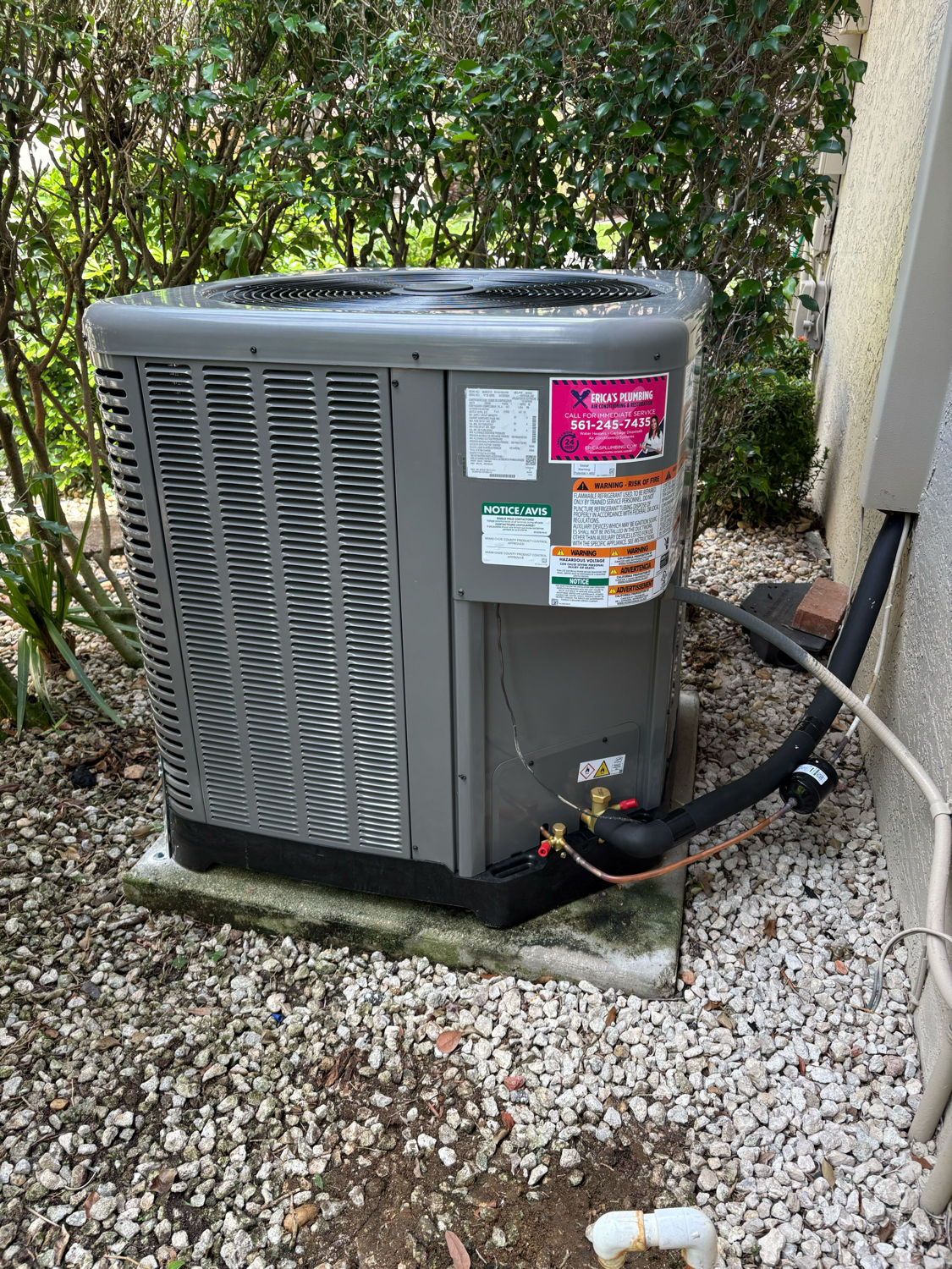 Ensure your comfort with Erica's Plumbing, Air Conditioning & Restoration - your trusted partner for quality HVAC solutions.