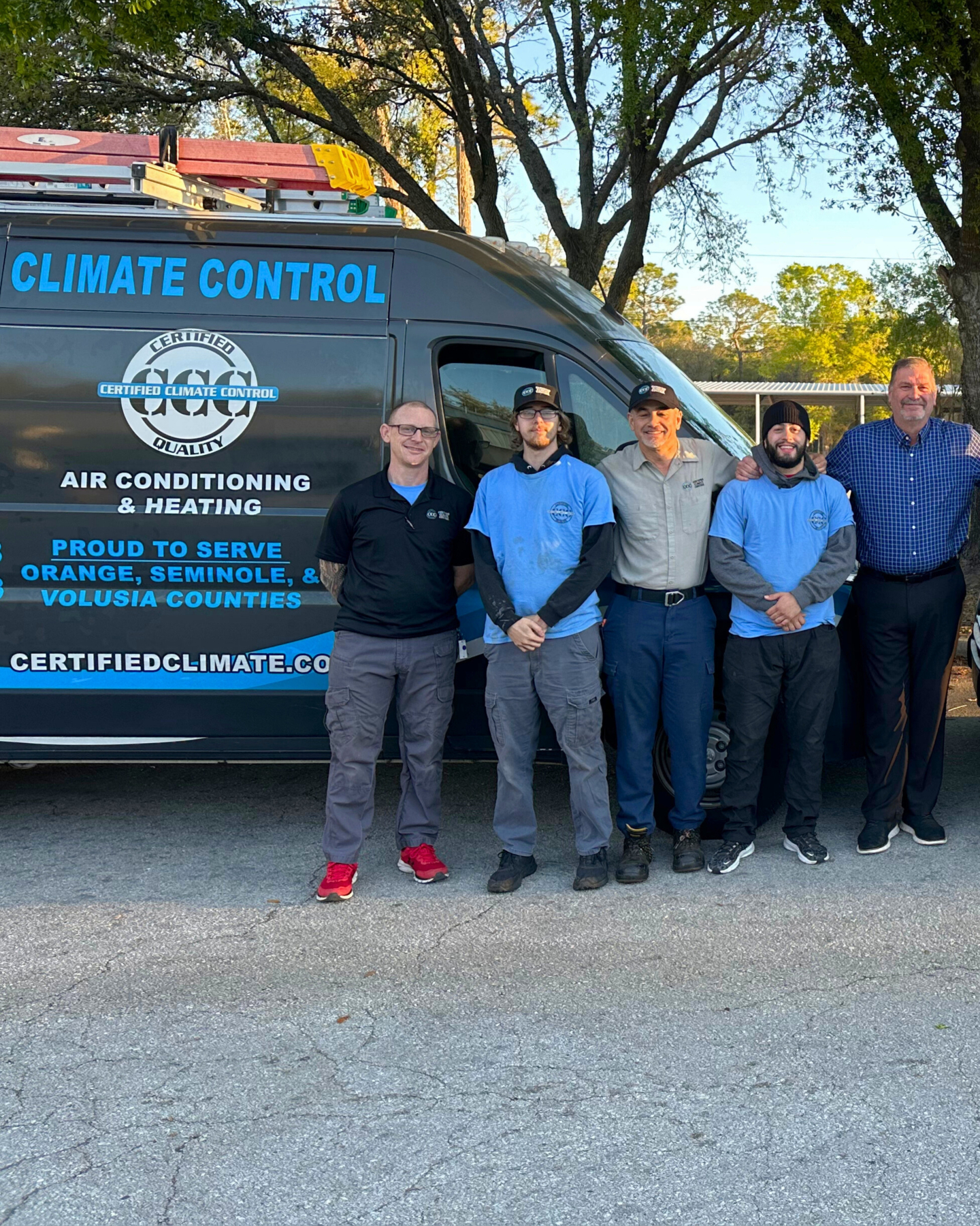 Certified Climate Control proudly serves with professionalism and expertise, ensuring comfort across Orange, Seminole, and Volusia Counties.