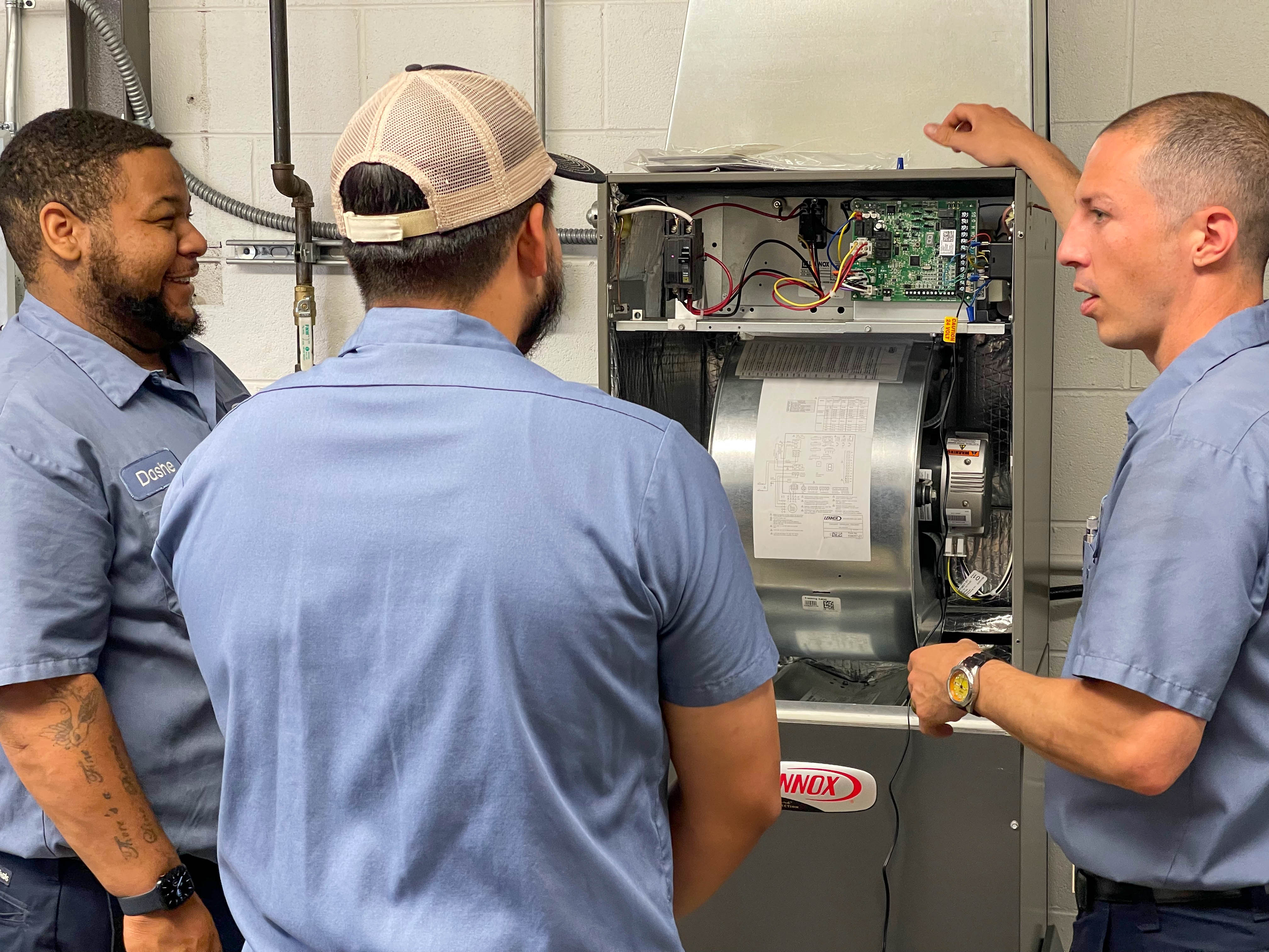 At Ostrom Electrical Plumbing Heating & Air Conditioning, our dedicated team ensures your HVAC systems run smoothly, providing you with top-notch service and expertise.