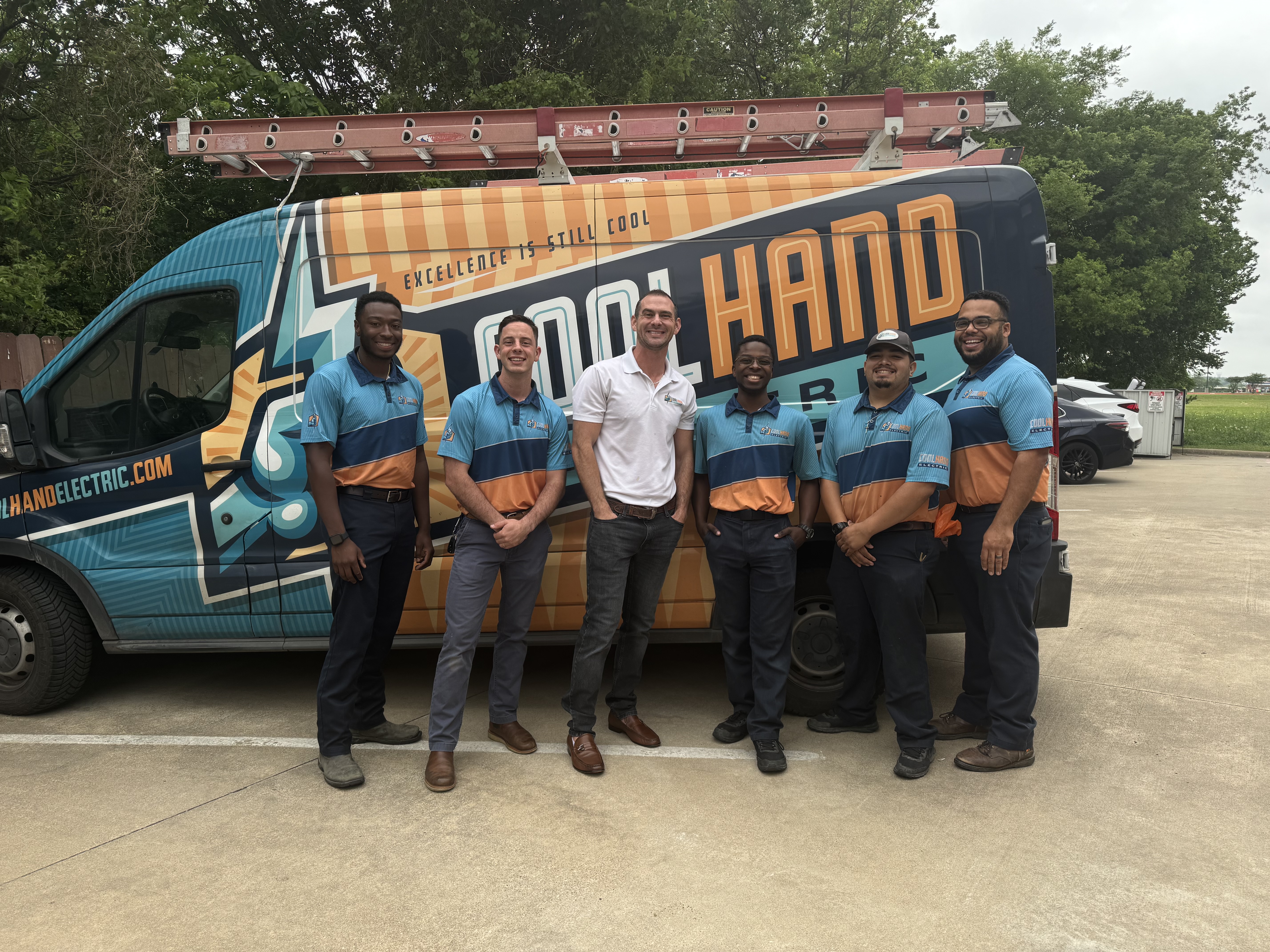 Cool Hand Electric exemplifies excellence and team spirit, ready to deliver top-notch electrical services with professionalism and care.
