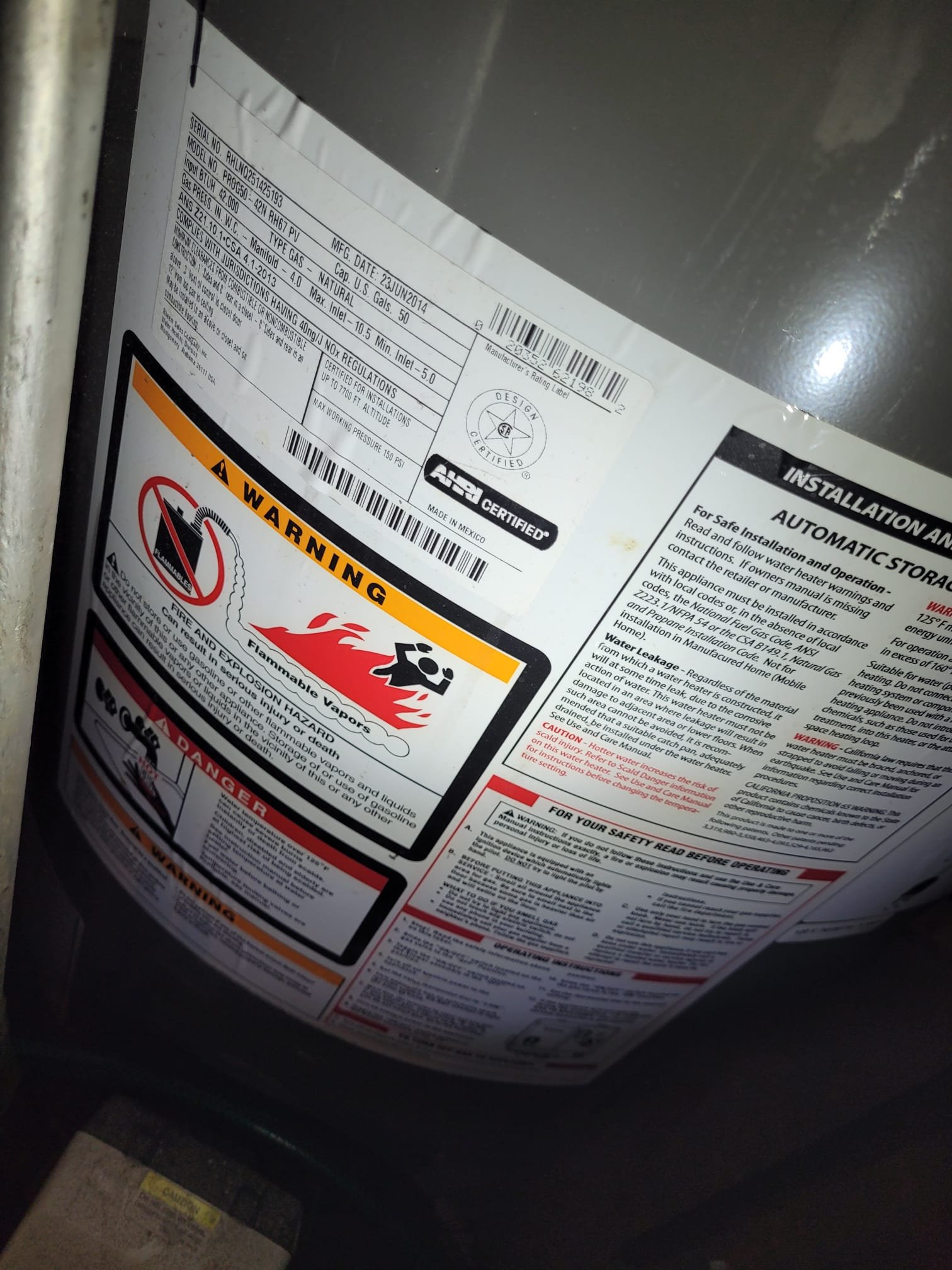 Trust Service Professionals for certified and reliable water heater solutions.