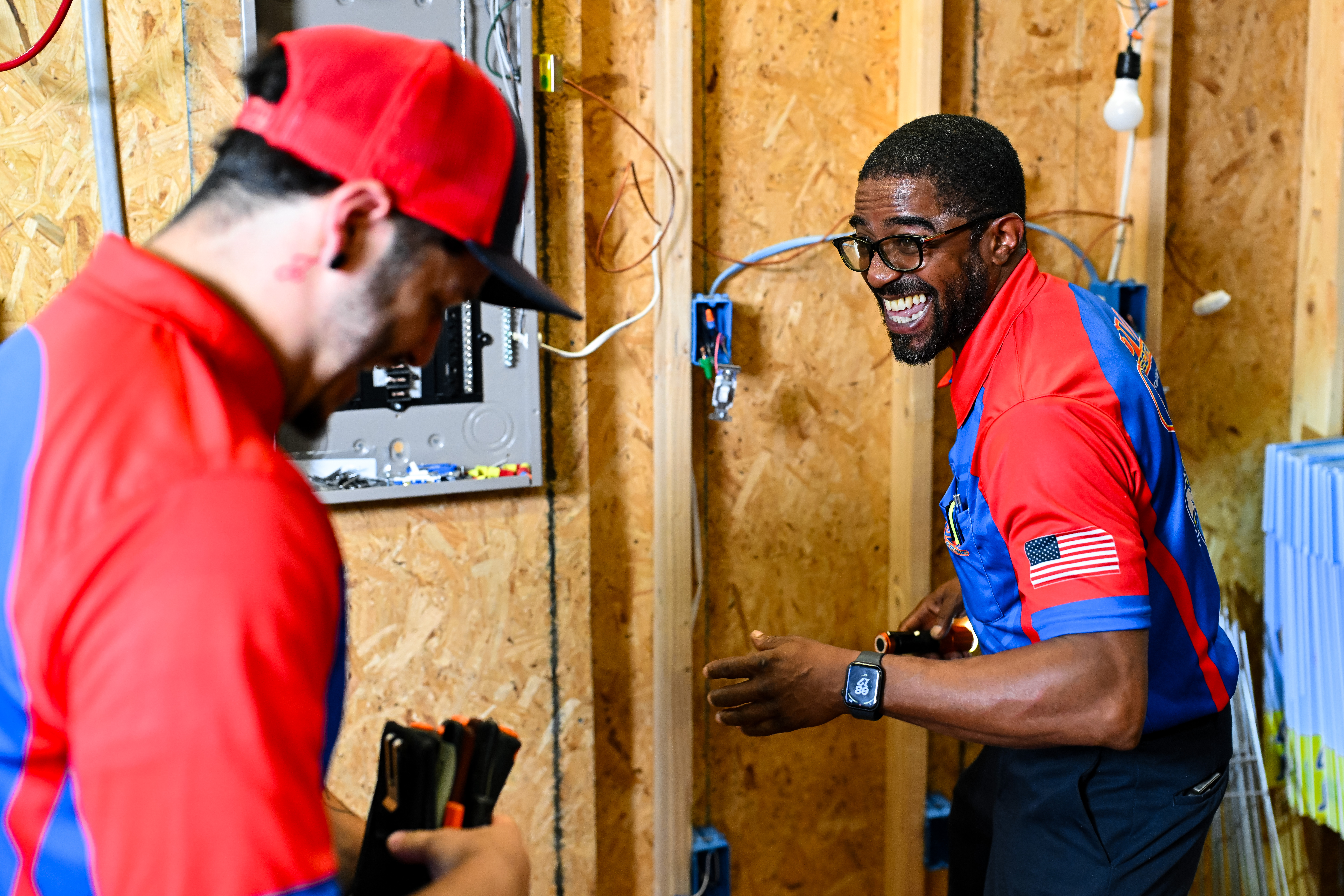 Experience top-notch electrical services with a smile at JDV Electric, where quality and professionalism meet.