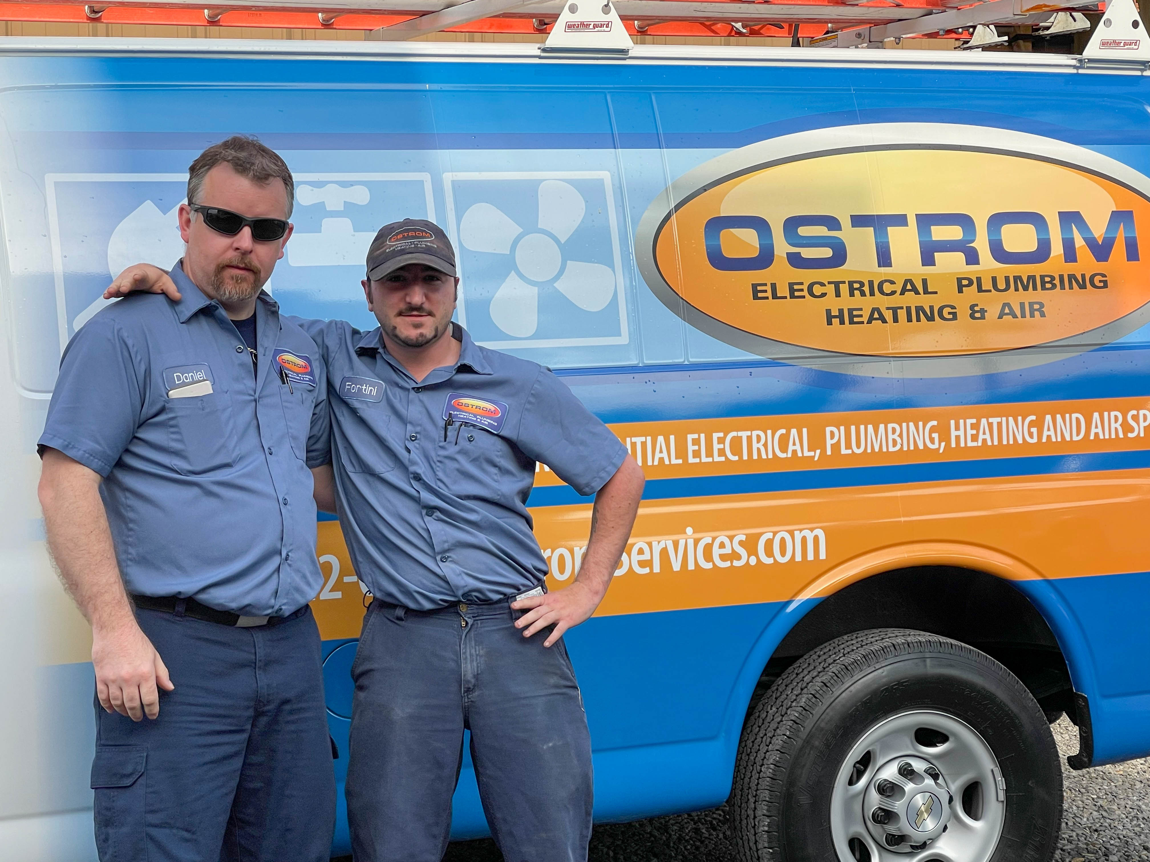Trust Ostrom Electrical Plumbing Heating & Air Conditioning for reliable and professional service, led by experienced technicians.