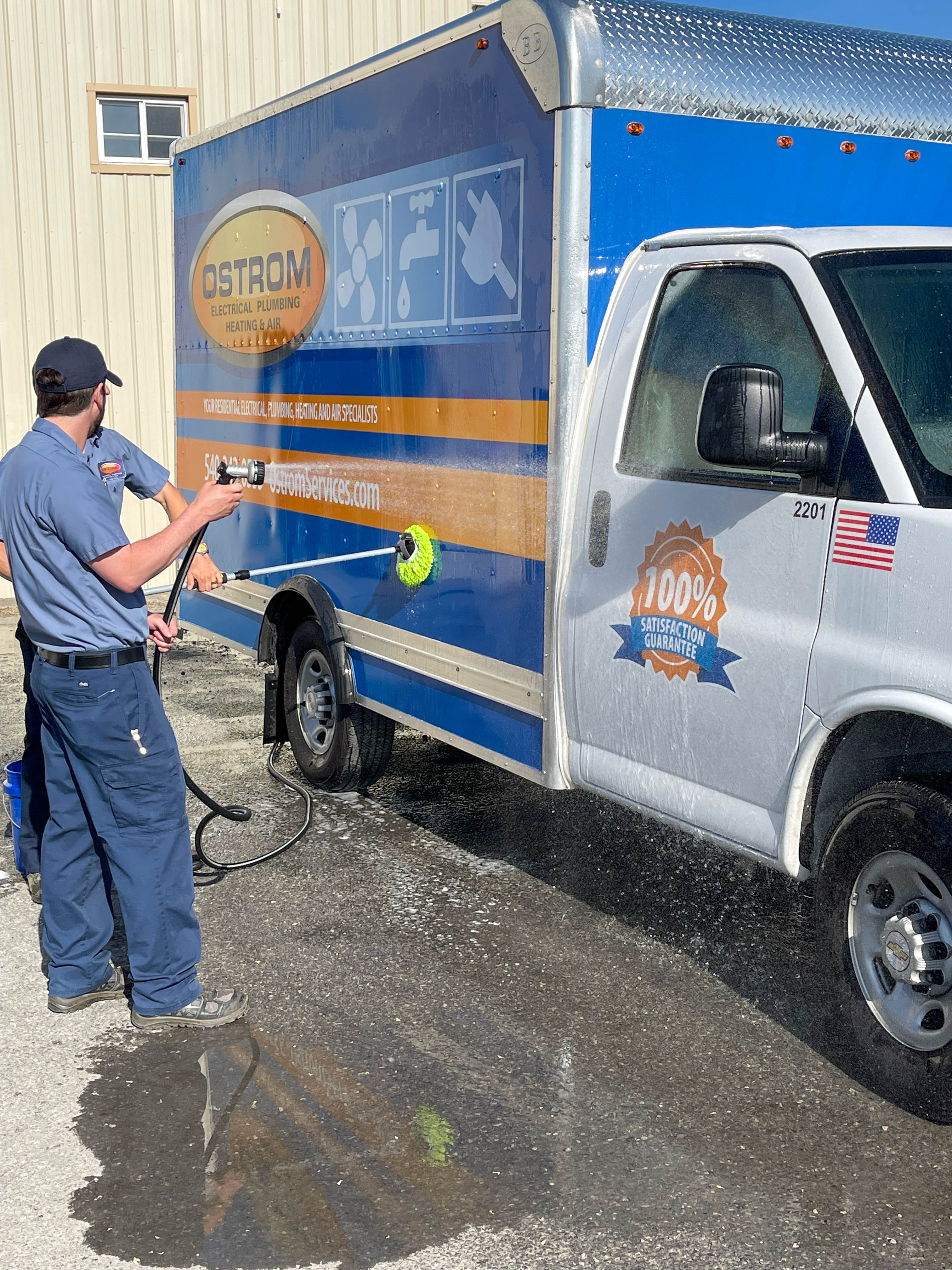 Experience professional and reliable services with Ostrom Electrical Plumbing Heating & Air Conditioning, where 100% satisfaction is guaranteed.