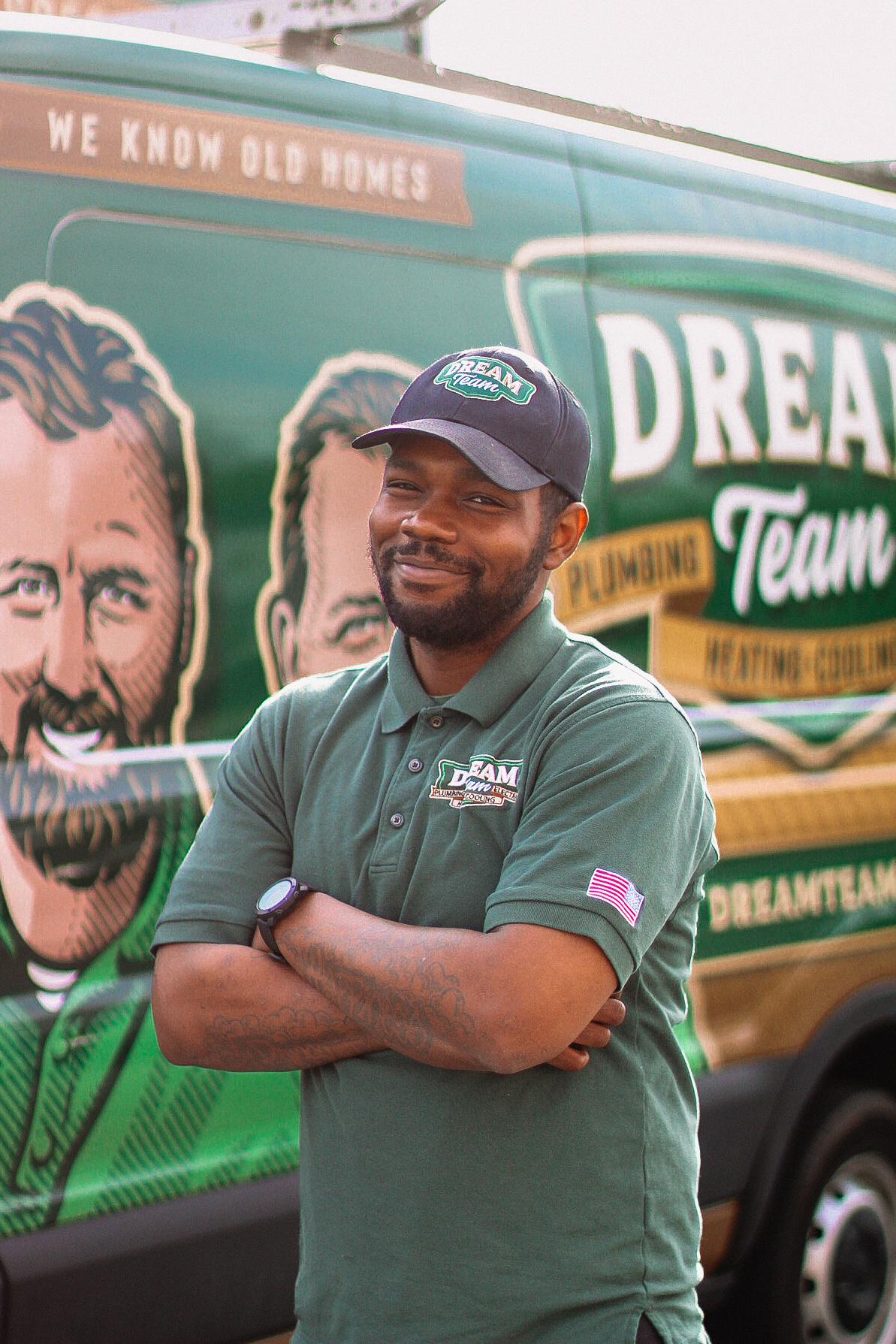 Experience unparalleled service with Dream Team - Plumbing, Heating, Cooling, & Electric, where professionalism and a friendly smile come standard.