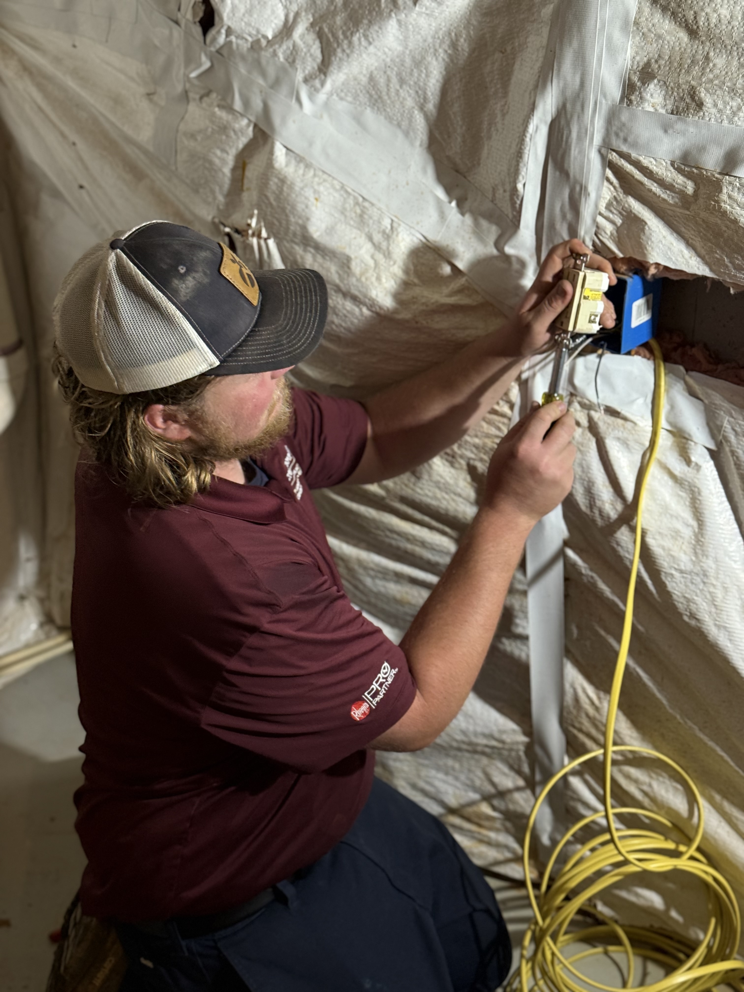Experience professional electrical services with Appleton Campbell, ensuring quality and reliability in every job we undertake.