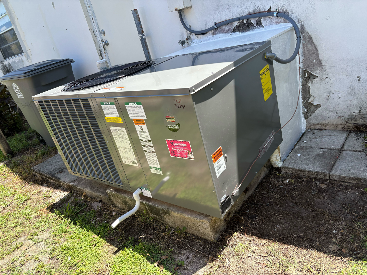 Keep cool and comfortable with Erica's Plumbing, Air Conditioning & Restoration's professional AC services.