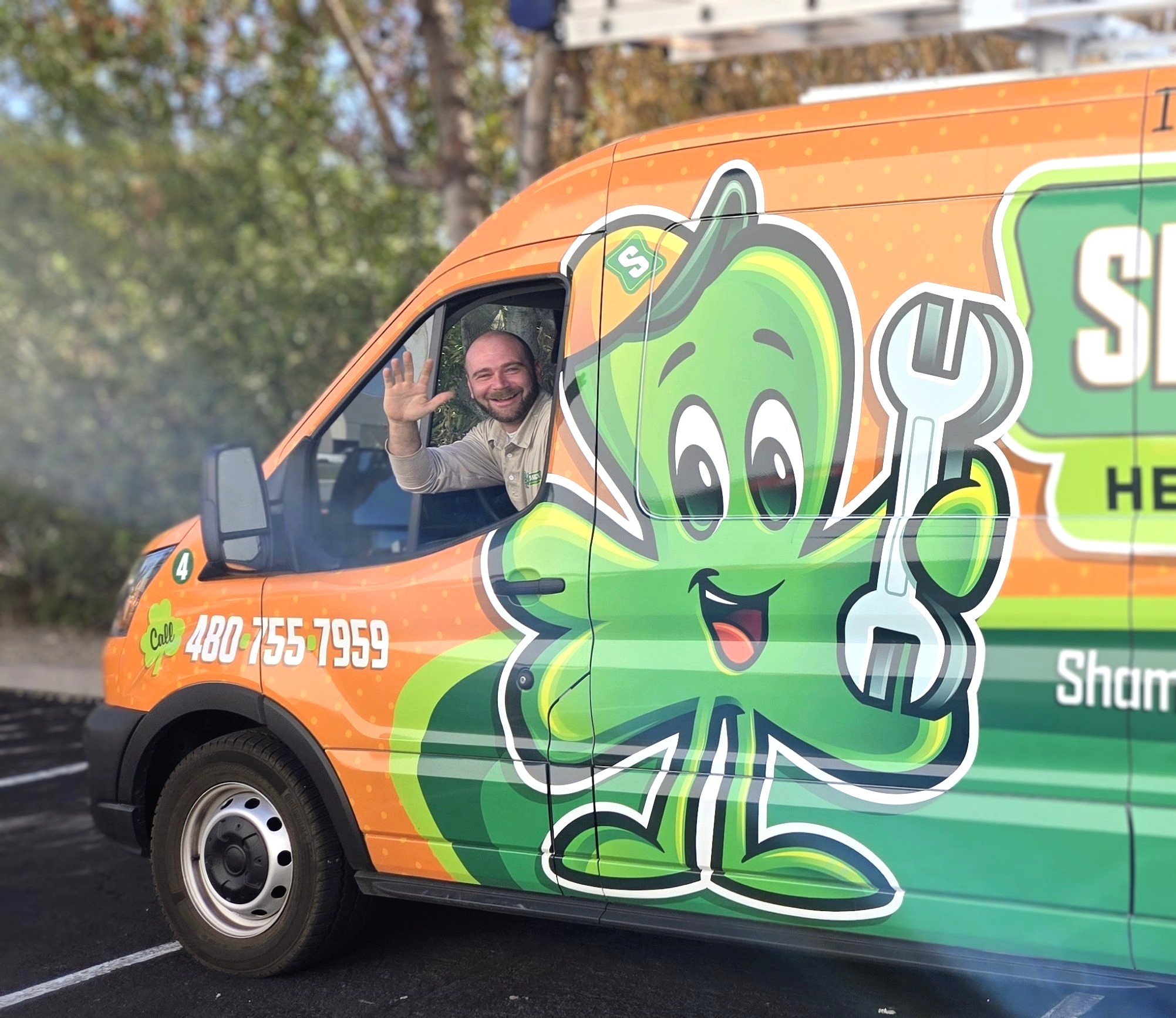 Experience top-notch service with Shamrock Heating & Cooling—where professionalism meets a friendly smile.