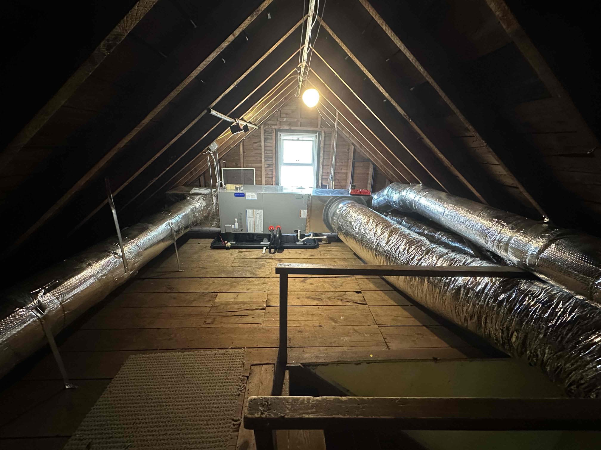 Trust Akian Plumbing, Heating, Cooling & Electric for clean, professional attic HVAC installations that improve comfort and long-term efficiency.