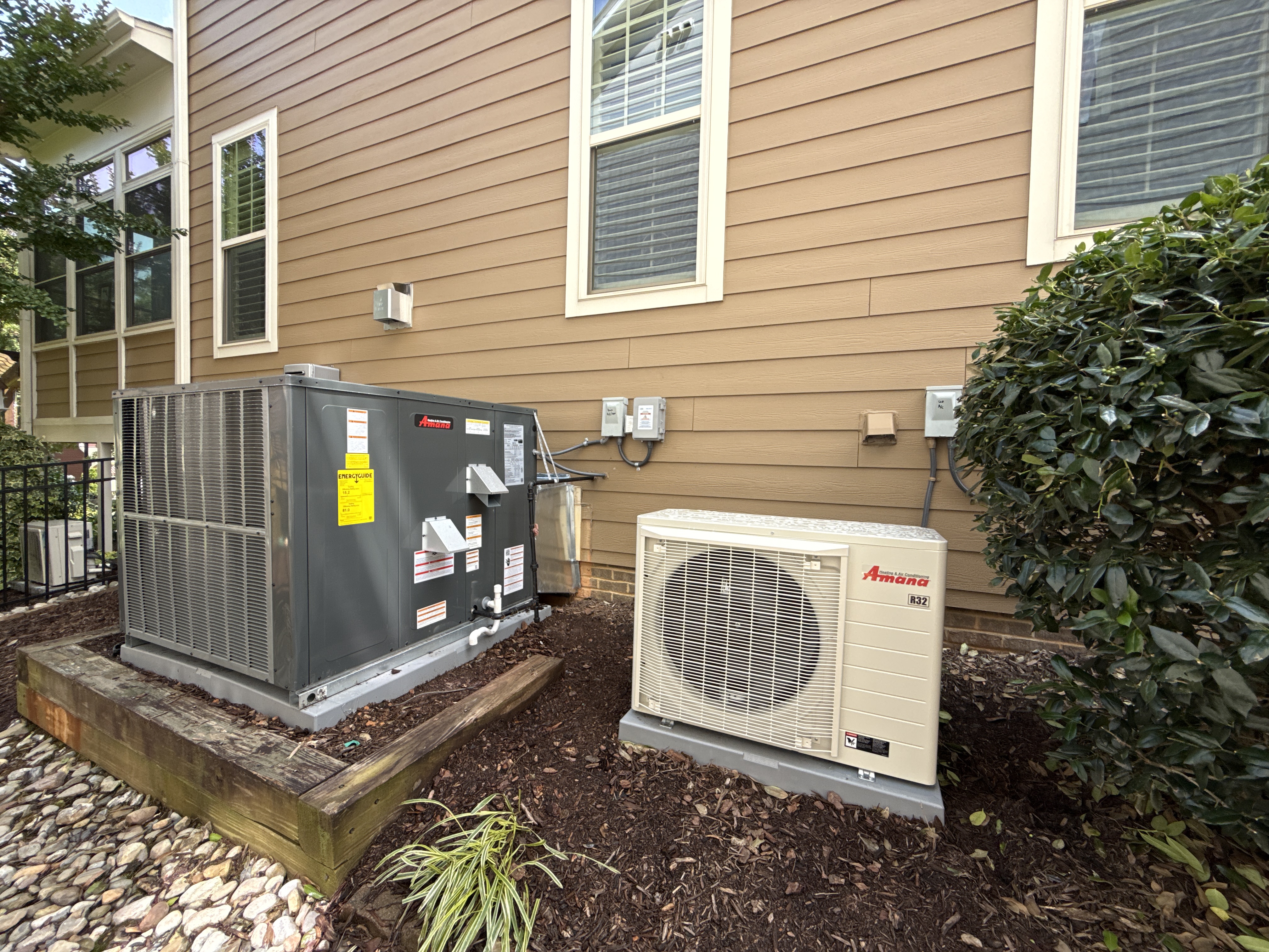Dawson's Electric & Air: Expert installation of reliable Amana HVAC systems for your comfort and peace of mind.