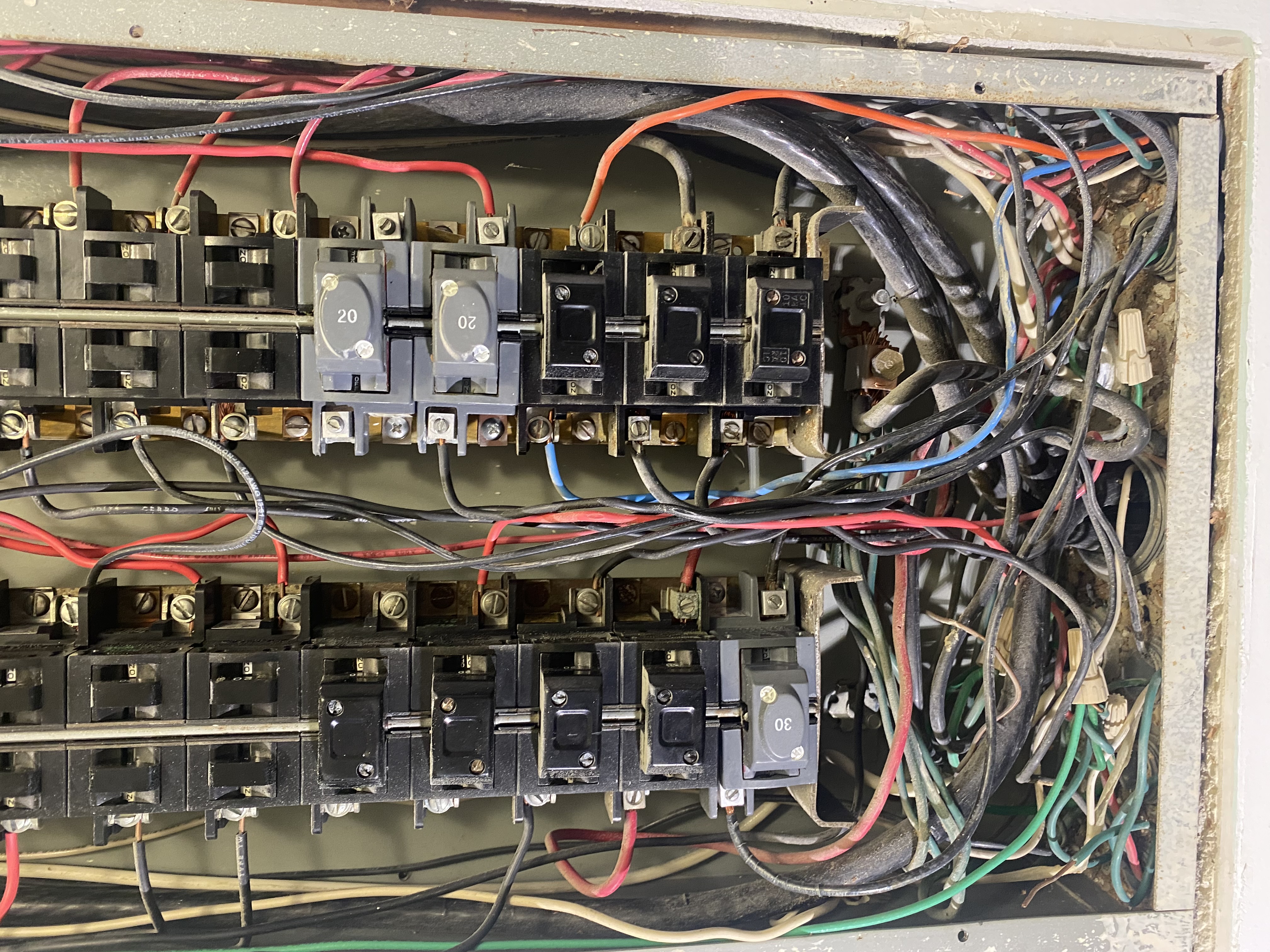 Powell Electric inspects aging breaker panels with expert care to improve safety and reliability for your home’s electrical system.