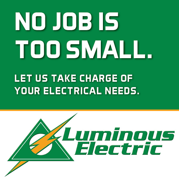 Experience unparalleled electrical solutions with Luminous Electric, where no job is too small and your satisfaction is our charge.