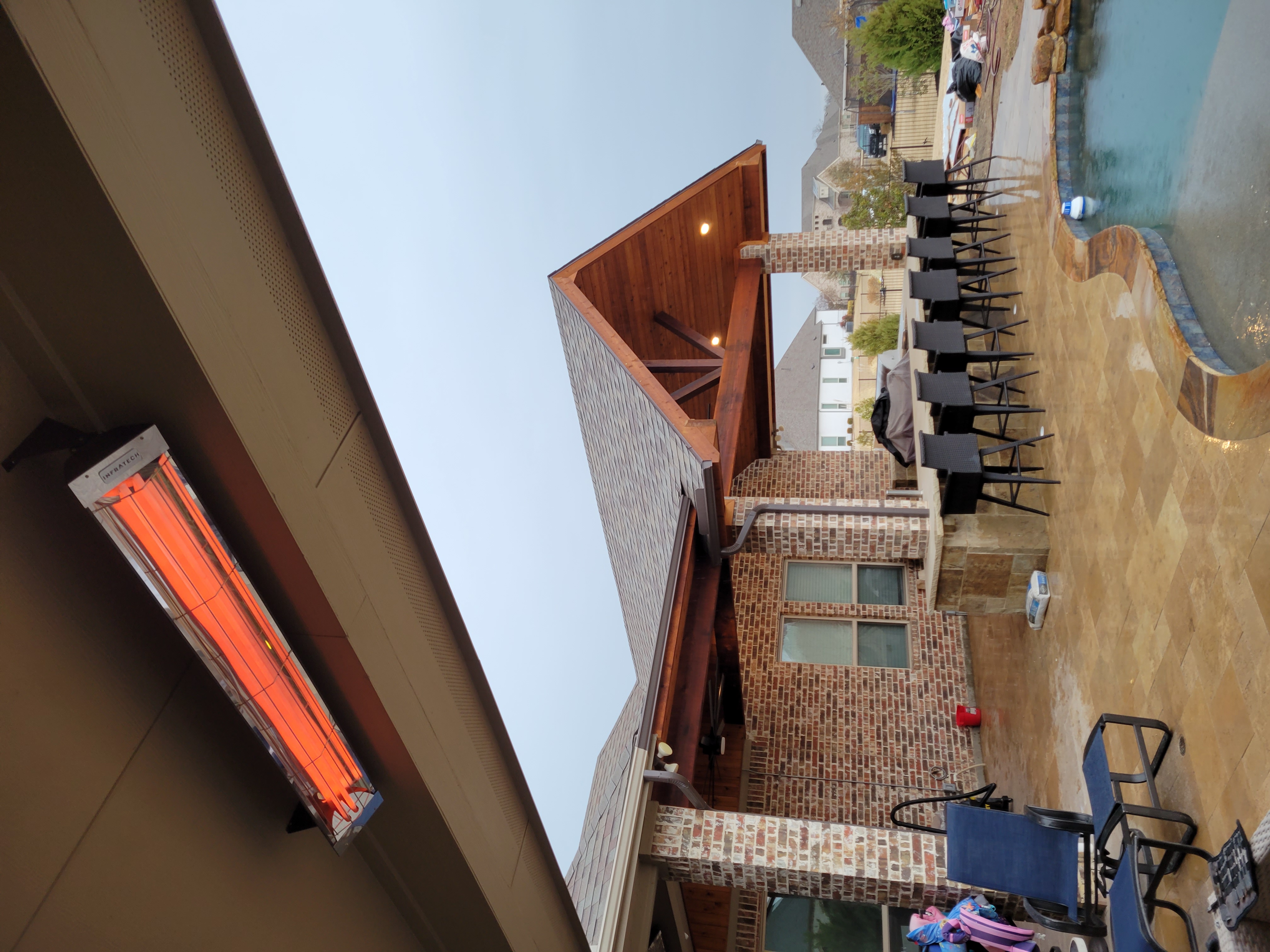 Experience outdoor comfort and style with Blue Line Electric’s premium installations.