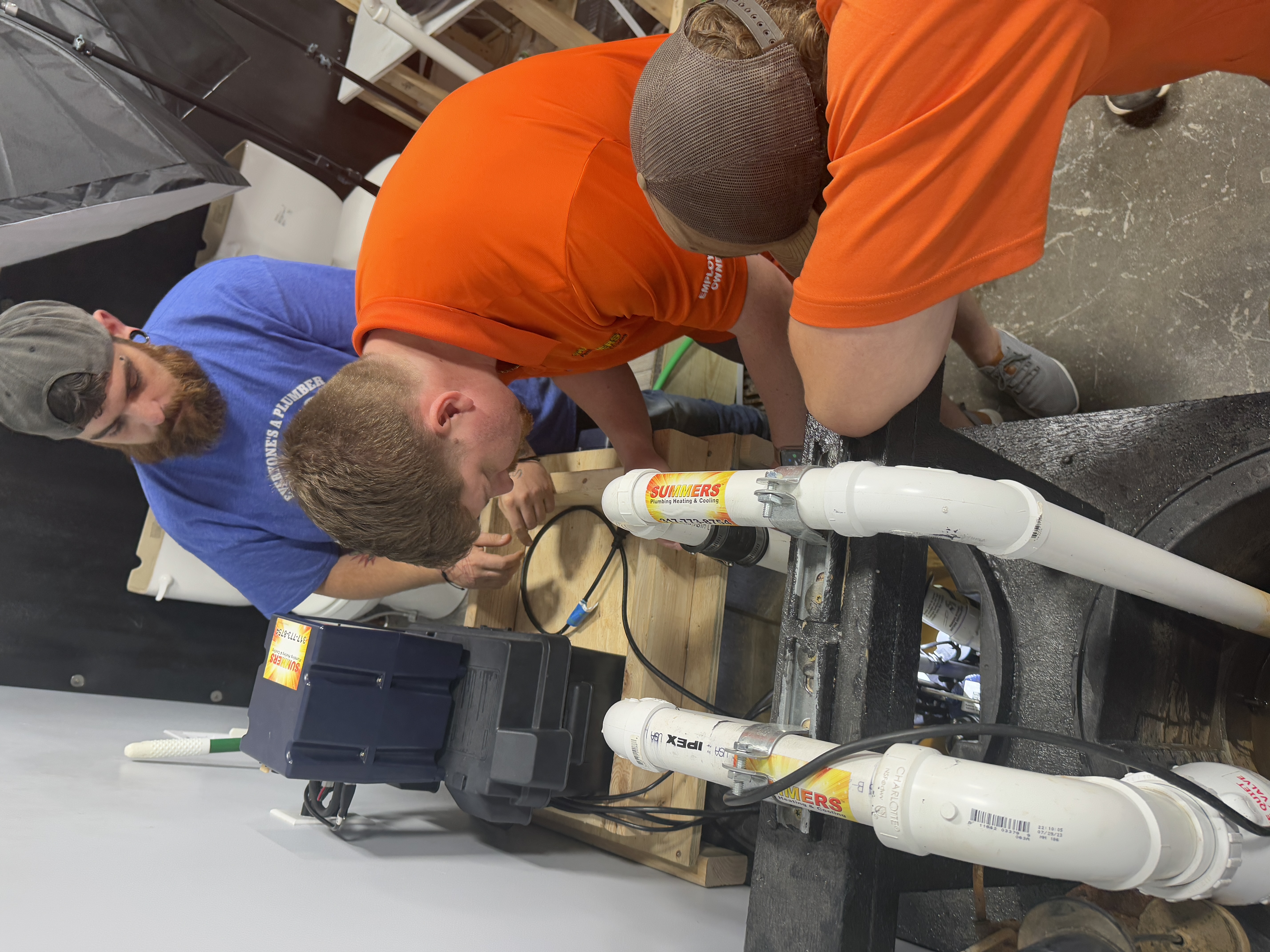 Trust Summers Plumbing Heating & Cooling for expert plumbing solutions delivered by professional, skilled technicians.