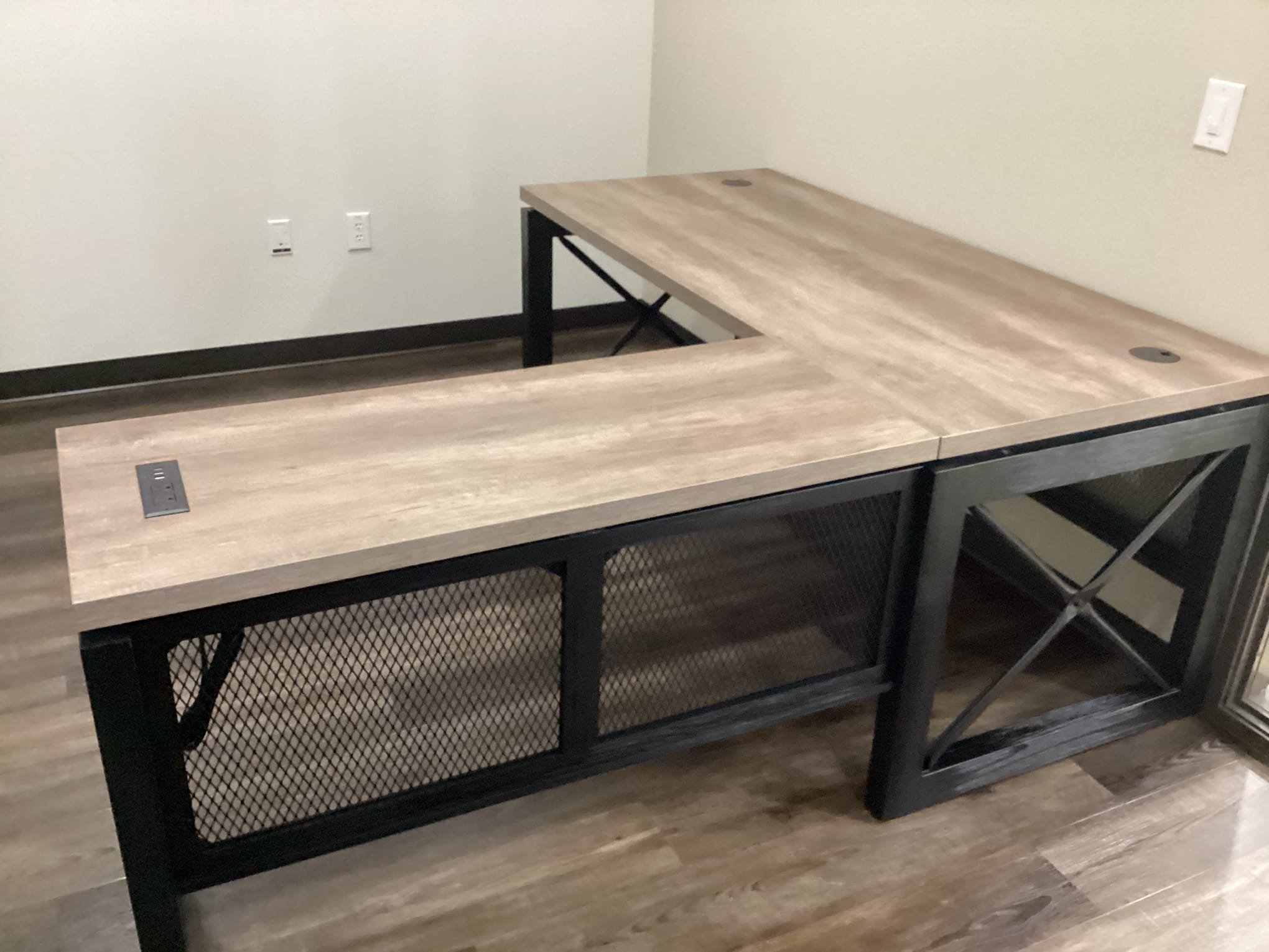 Enhance your workspace with modern, stylish furniture from A Team Home Services, where professionalism meets practicality.