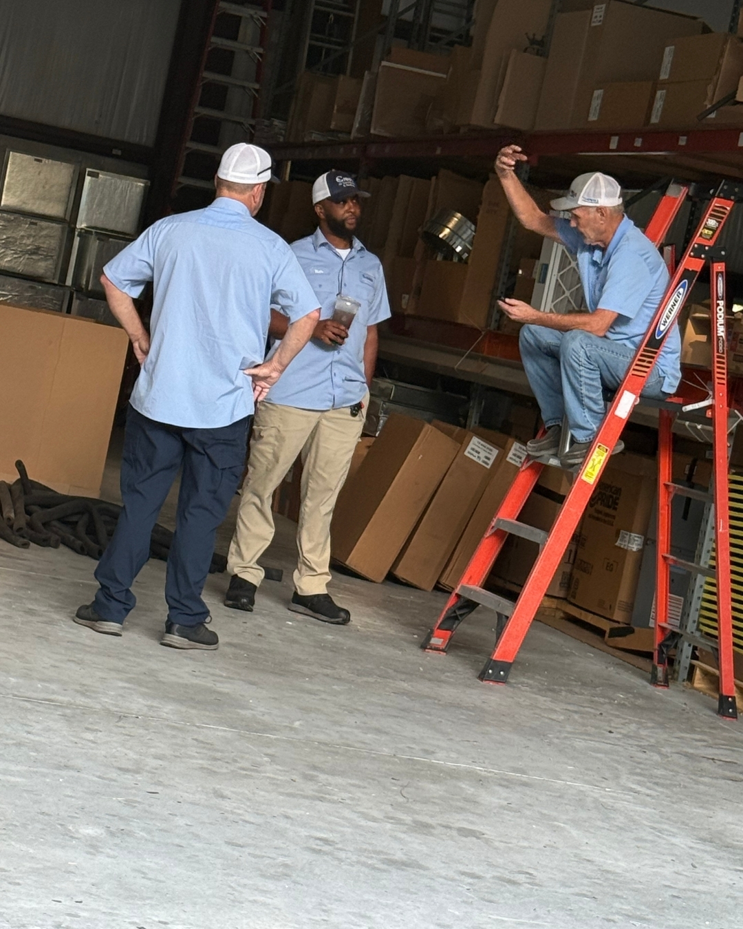 At Creeks Air Conditioning & Heating, teamwork and discussion are key to delivering exceptional HVAC services.
