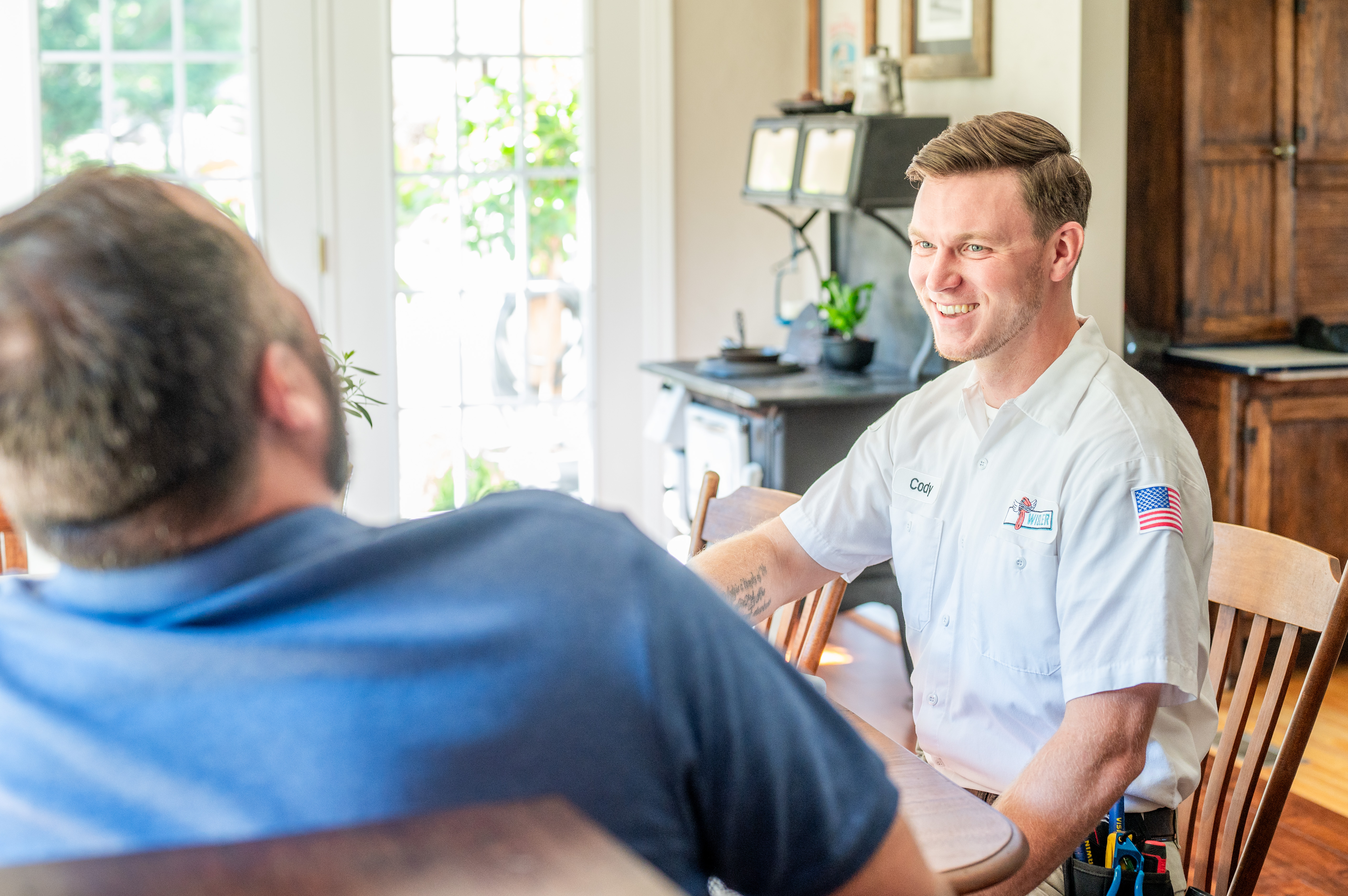 Experience exceptional service with Wisler Plumbing, Heating, Cooling and Electrical — where professionalism meets friendliness.