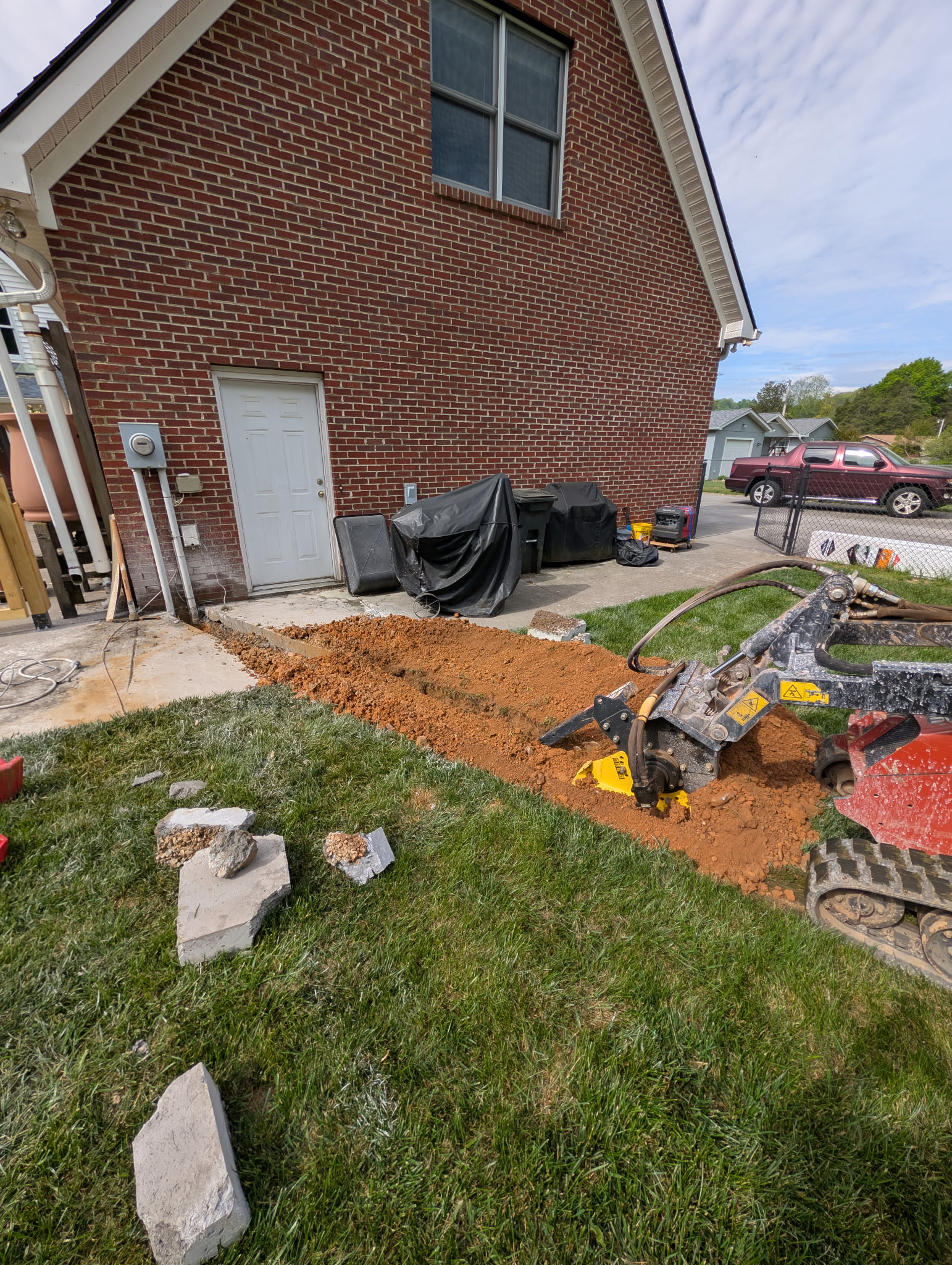 Atomic Electric Service Inc. carefully trenches for safe electrical upgrades, delivering efficient, tidy work that protects your property.