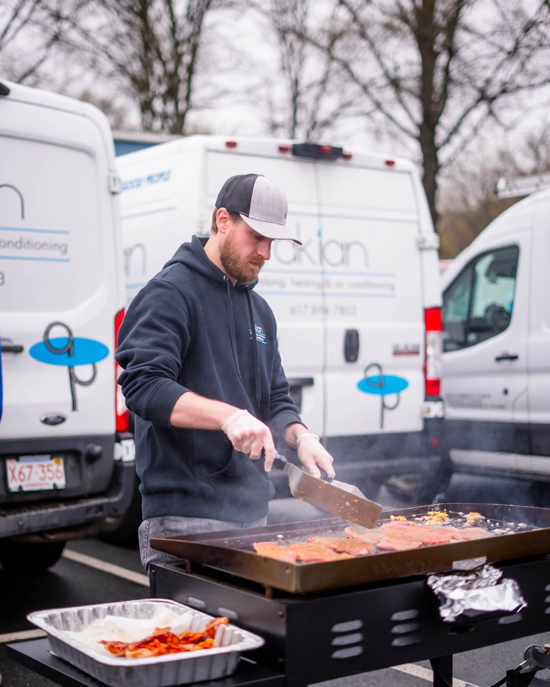 Akian Plumbing, Heating, Cooling & Electric shows community care and clean professionalism with team events that bring neighbors together.
