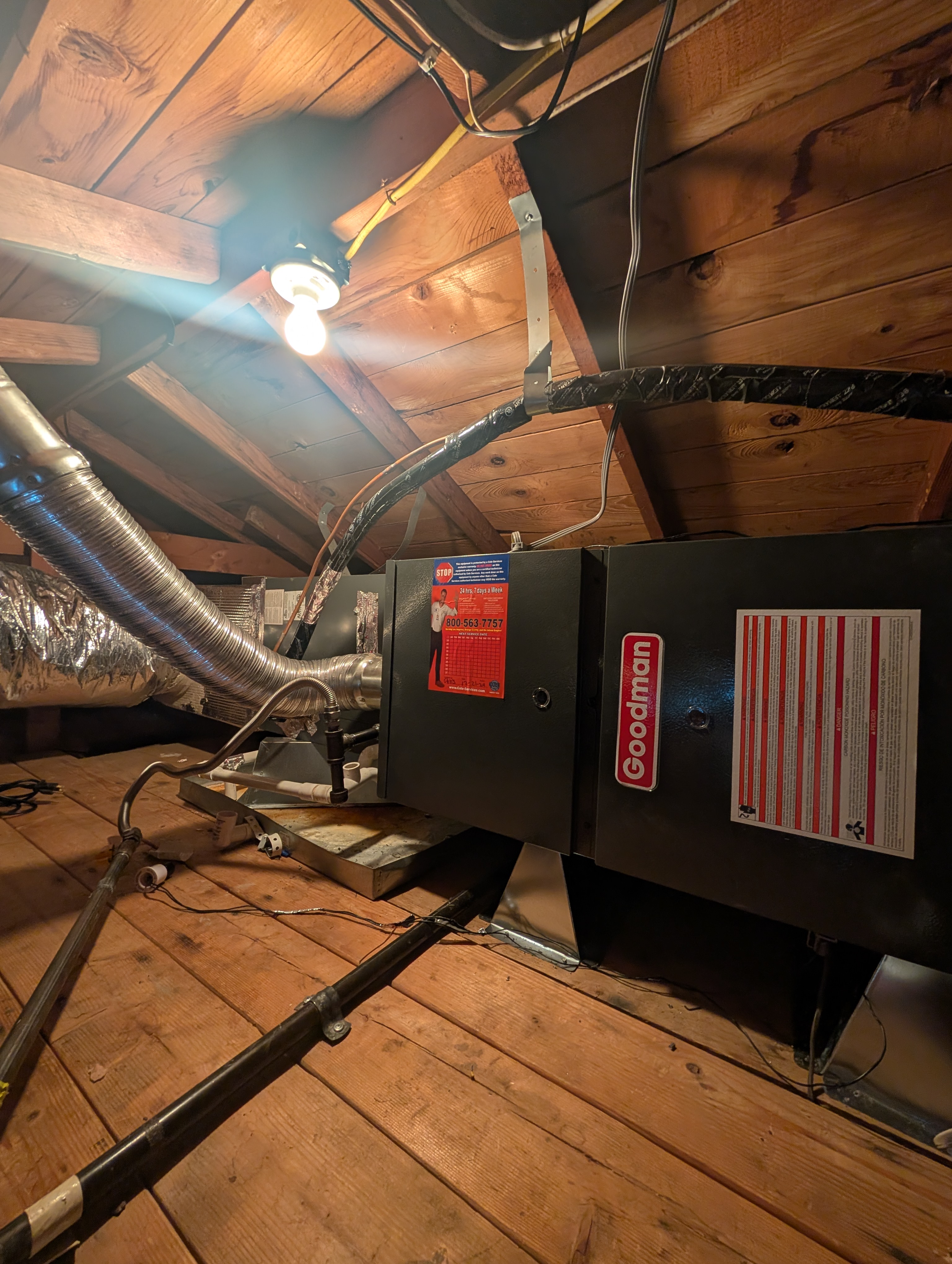 Experience top-notch HVAC services with Cole Services, where professionalism meets quality comfort.