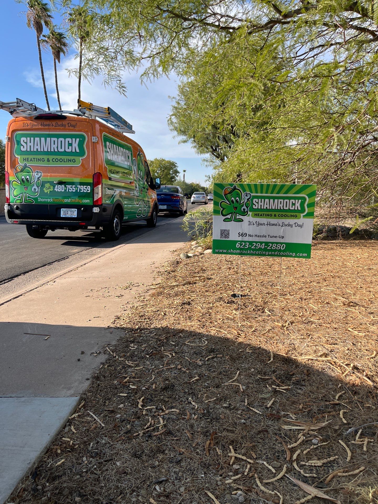 Experience top-notch HVAC services with Shamrock Heating & Cooling. It's your home's lucky day!