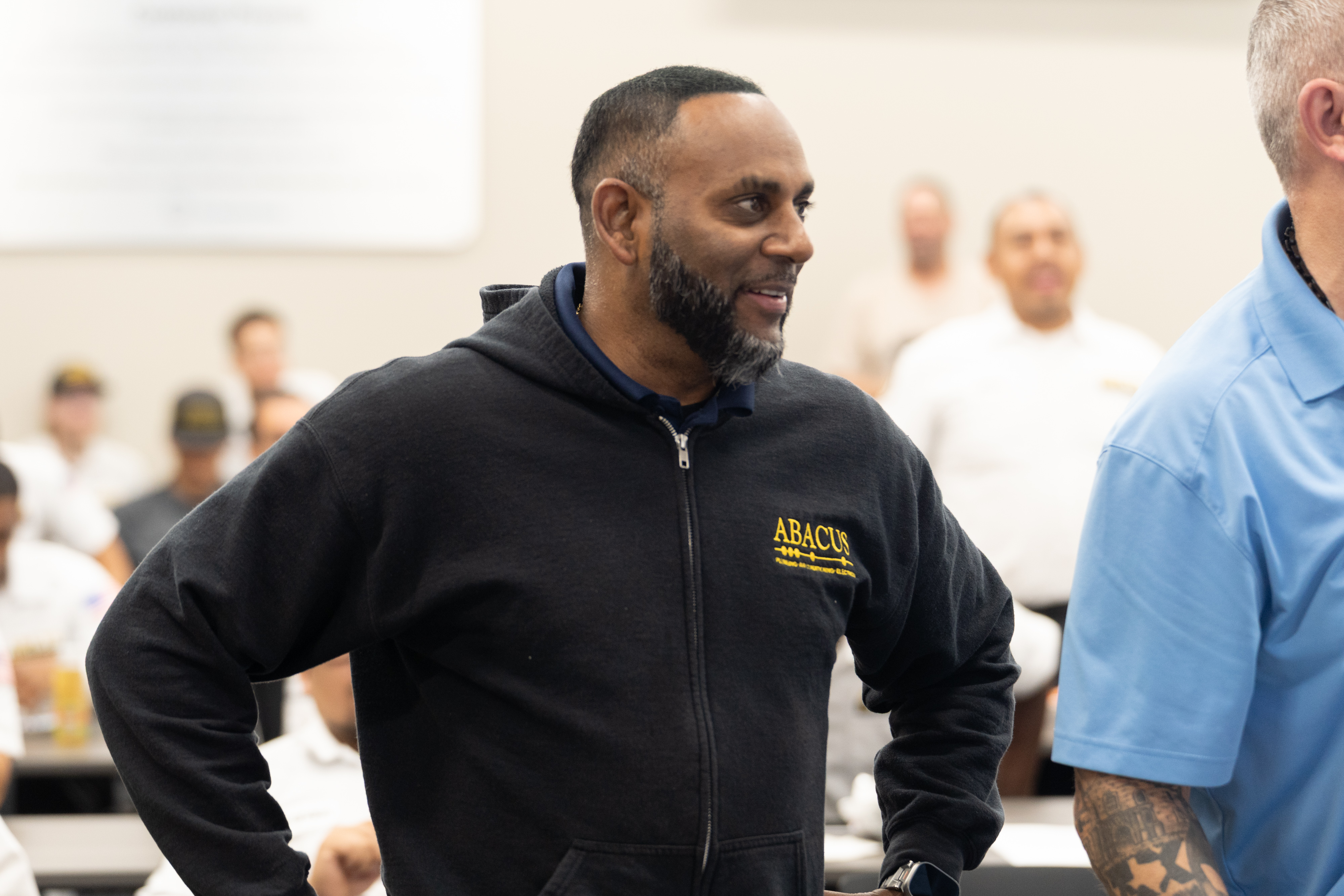 Our team demonstrates hands-on training and reliable service, showcasing the craftsmanship customers expect from Abacus Plumbing, Air Conditioning, & Electrical.