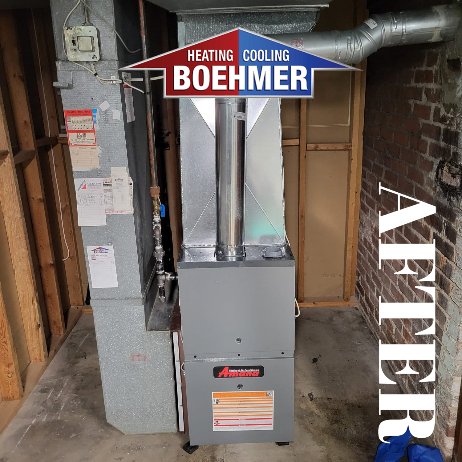 Trust Boehmer Heating & Cooling for professional heating system installations that deliver quality and comfort to your home.