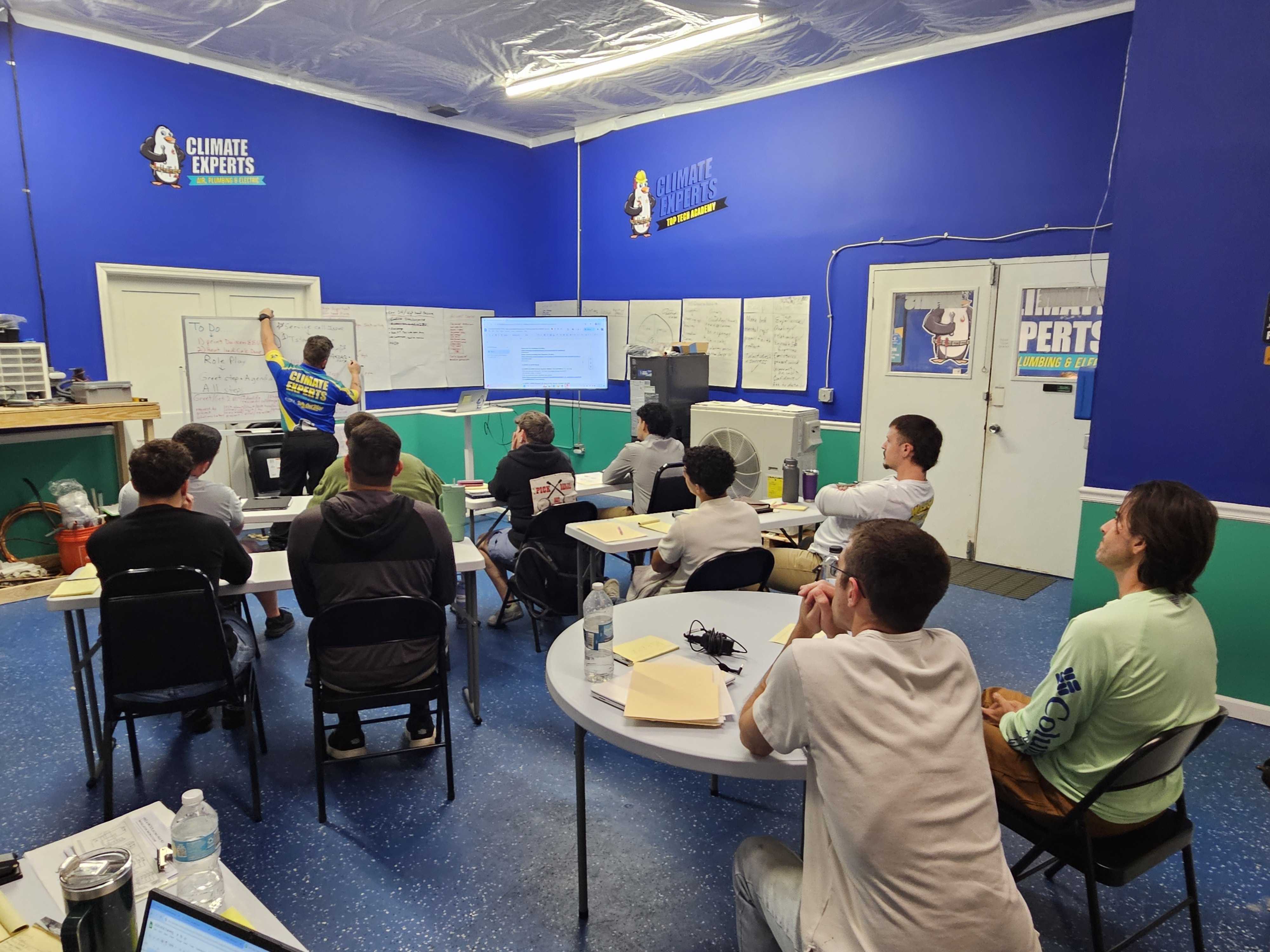 Enhancing skills and professionalism at Climate Experts Inc, your trusted partner in HVAC excellence.