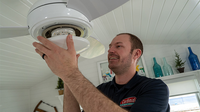 Experience seamless and professional electrical services with Cardinal Heating & Air Conditioning.