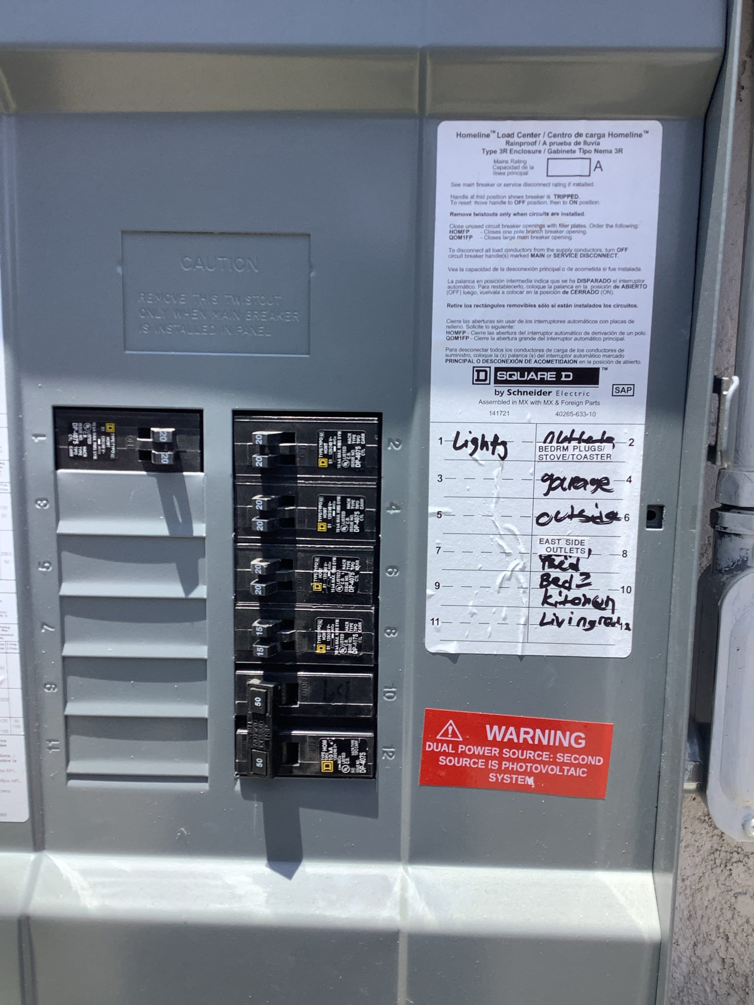 Powell Electric installs and documents residential breaker panels professionally, giving homeowners confidence in safe, reliable electrical service.