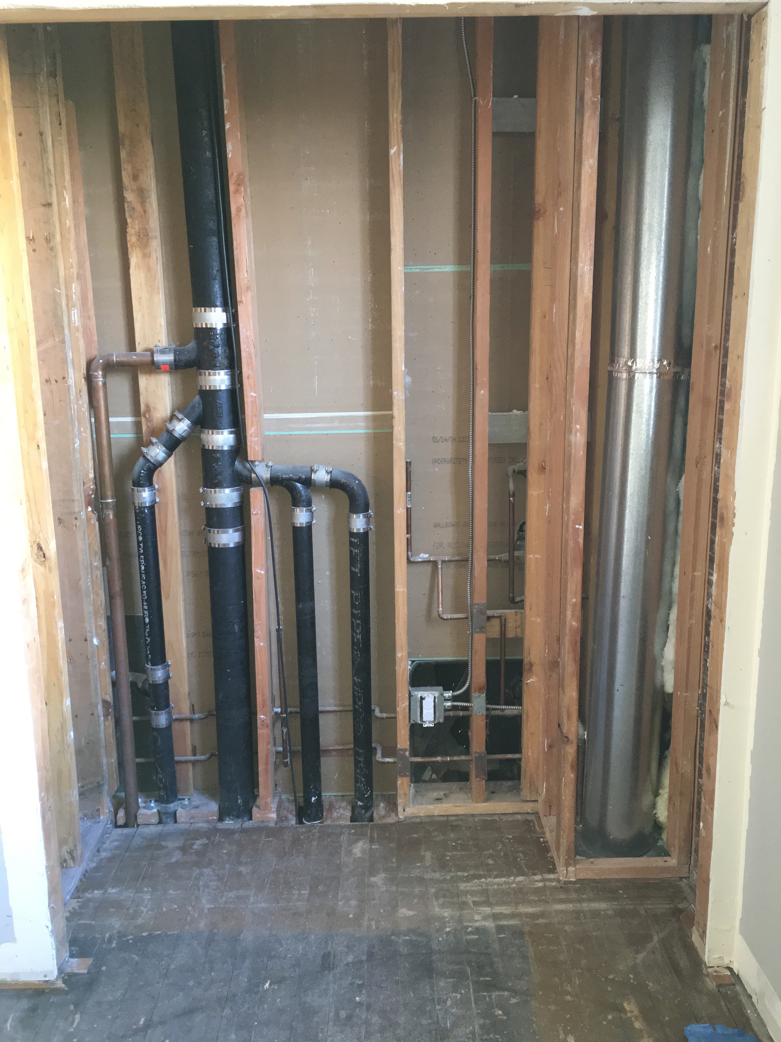 Clean, professionally routed plumbing and venting demonstrate the dependable craftsmanship customers expect from Magic Plumbing Heating & Cooling.