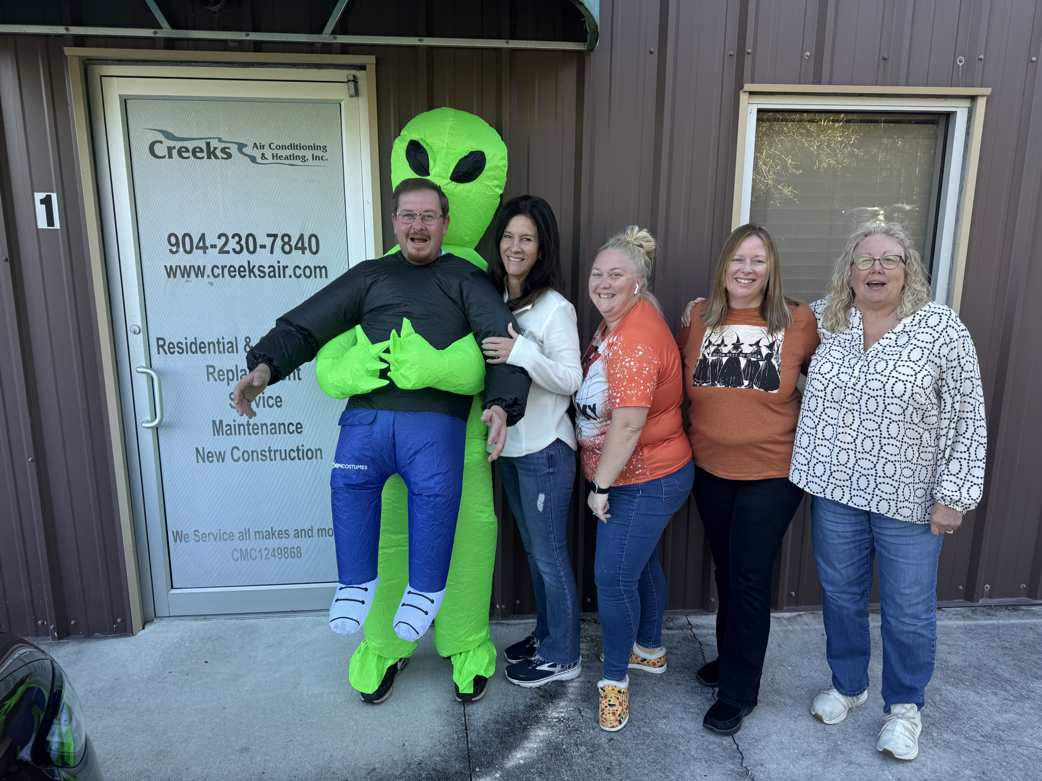 Experience a blend of professionalism and fun with Creeks Air Conditioning & Heating, where our friendly team is always ready to serve you.