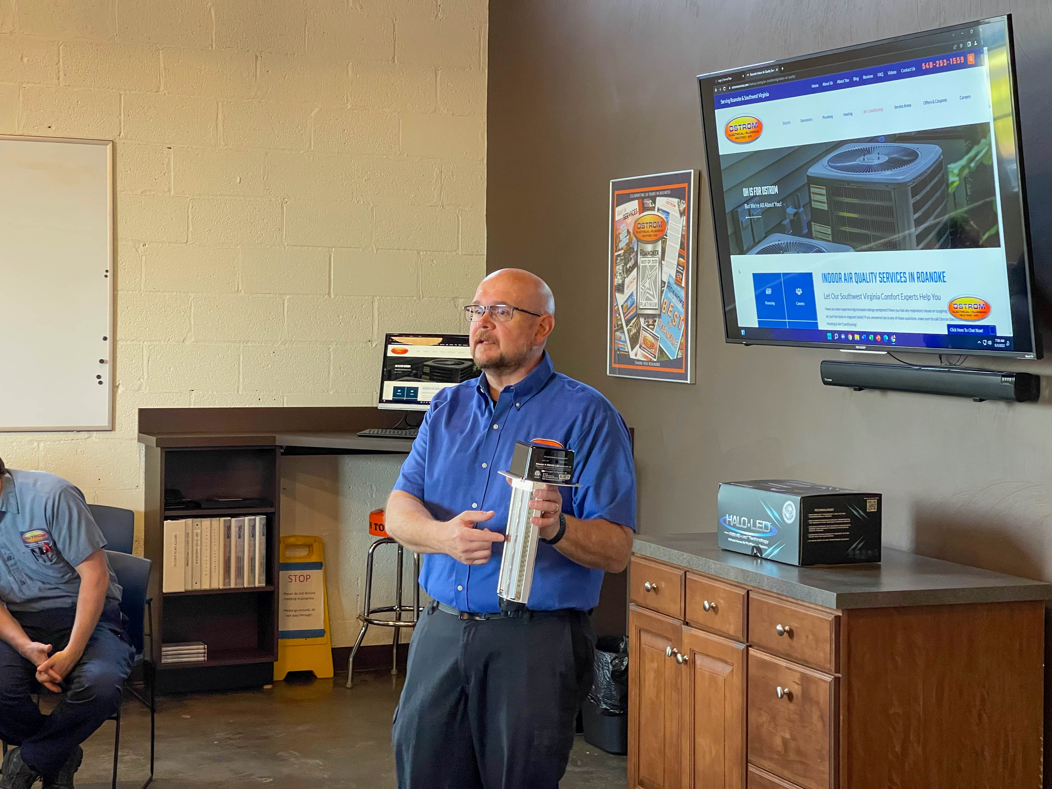 Experience top-notch HVAC services with Ostrom Electrical Plumbing Heating & Air Conditioning, where professionalism meets innovative solutions.