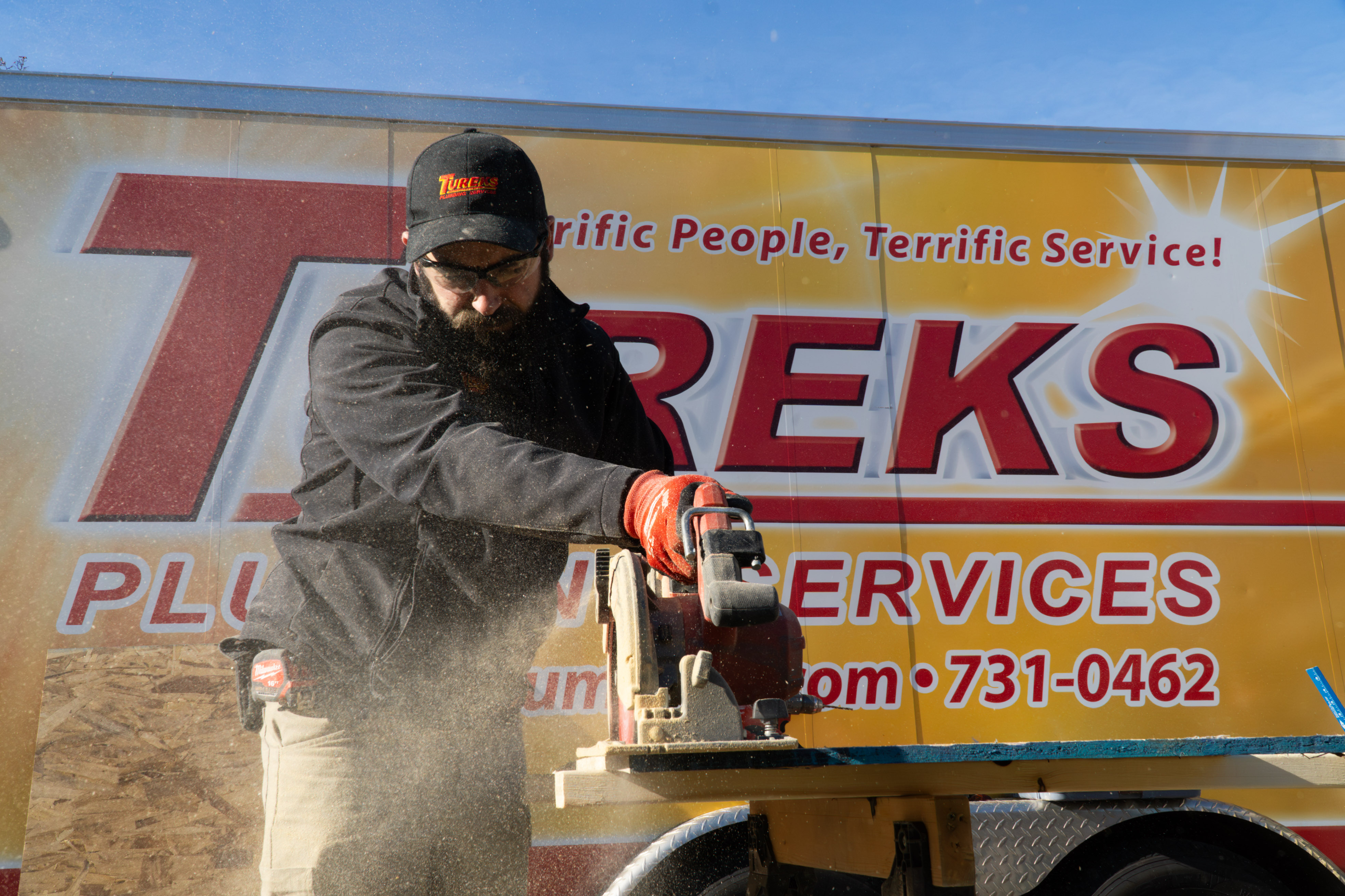 Experience professionalism and quality with Tureks Plumbing Services, where terrific service meets hands-on expertise.